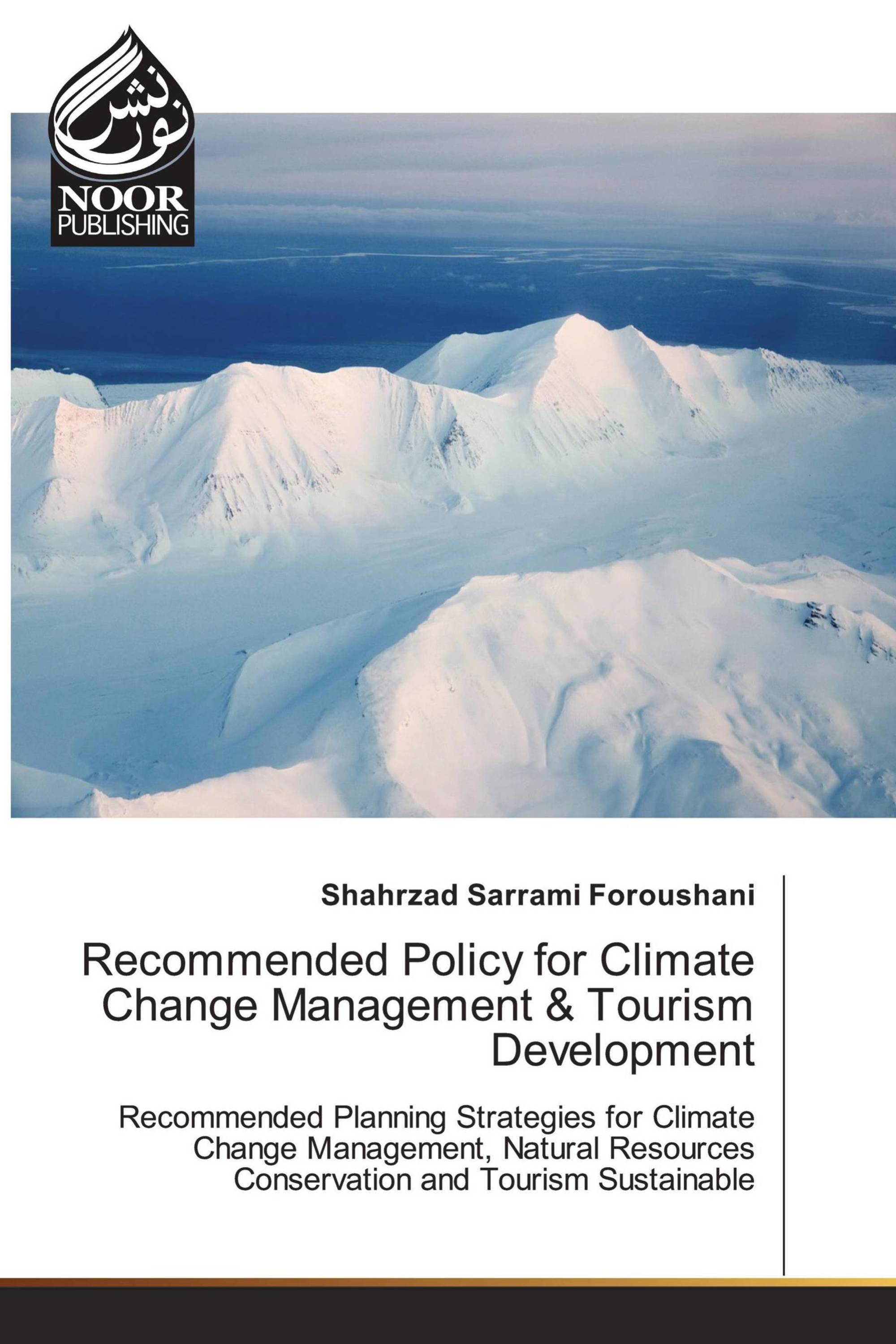 Recommended Policy for Climate Change Management & Tourism Development