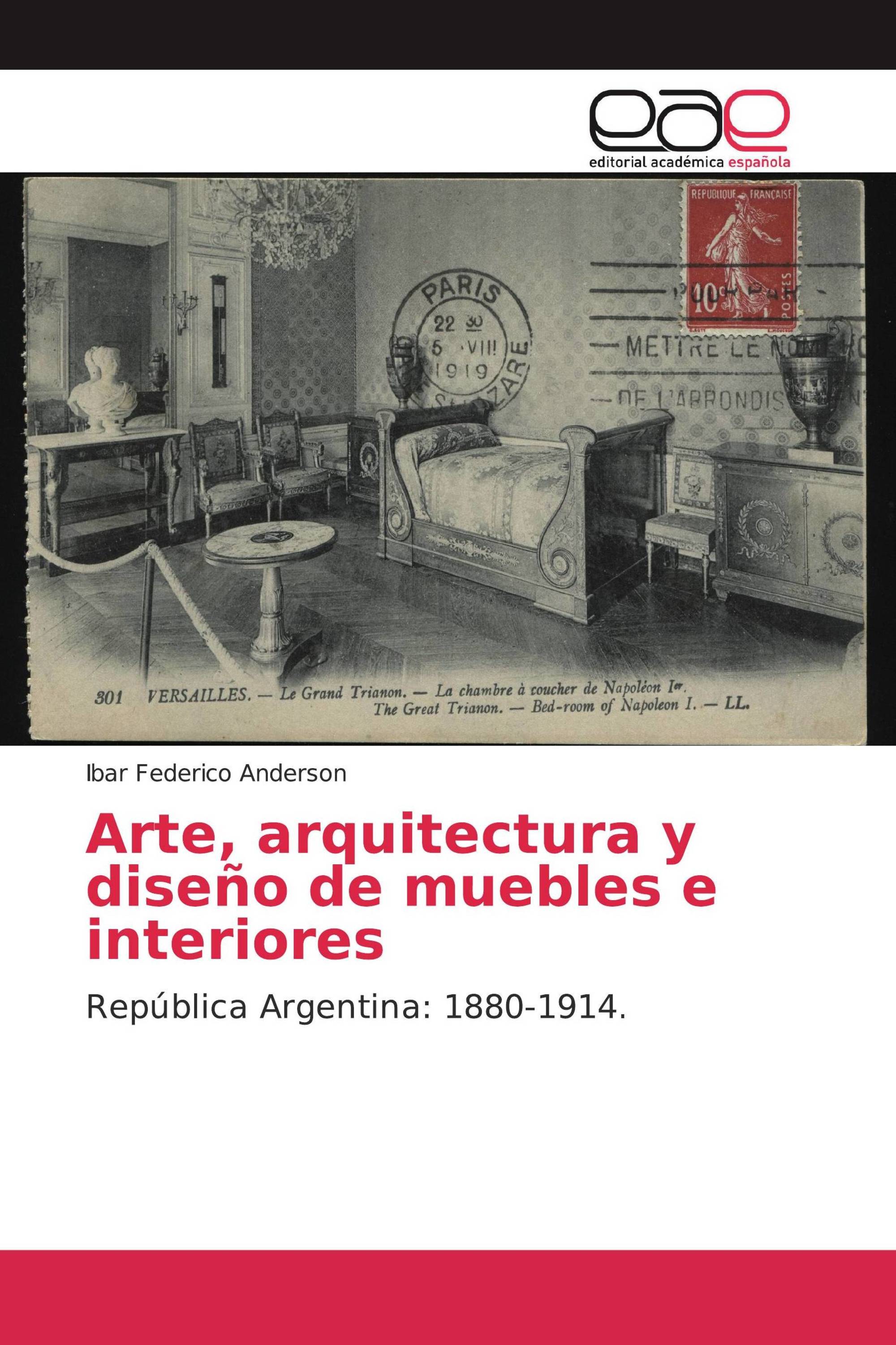 Arte, arquitectura y diseño de muebles e interiores