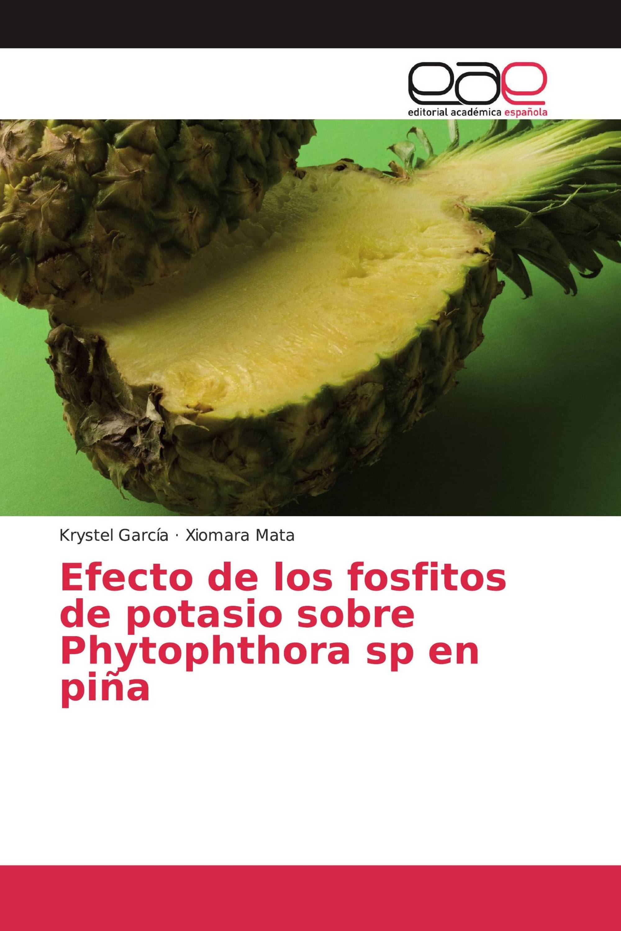 Efecto de los fosfitos de potasio sobre Phytophthora sp en piña