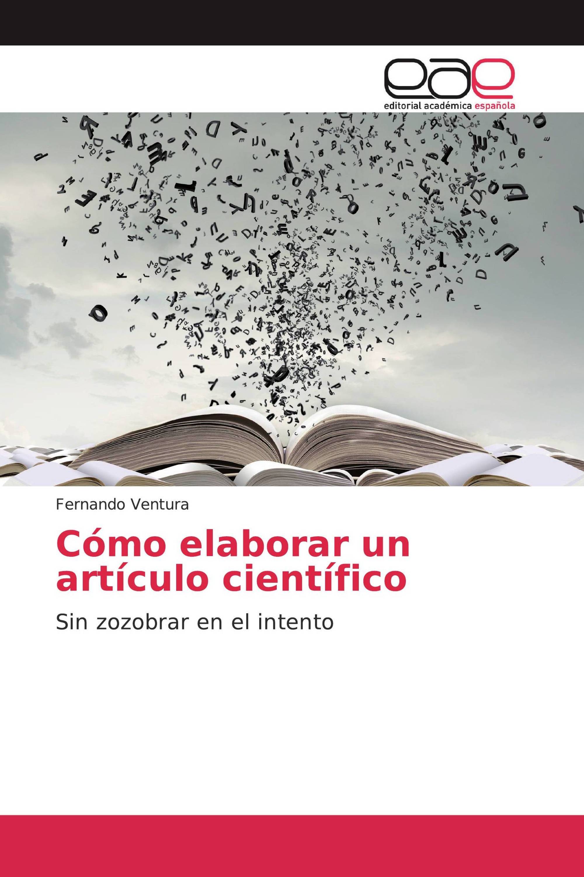 Cómo elaborar un artículo científico