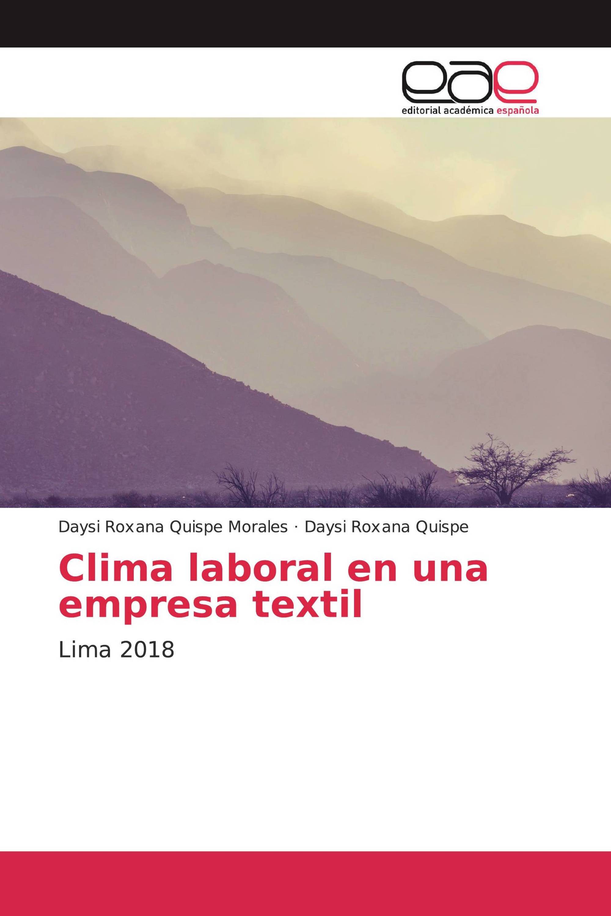 Clima laboral en una empresa textil