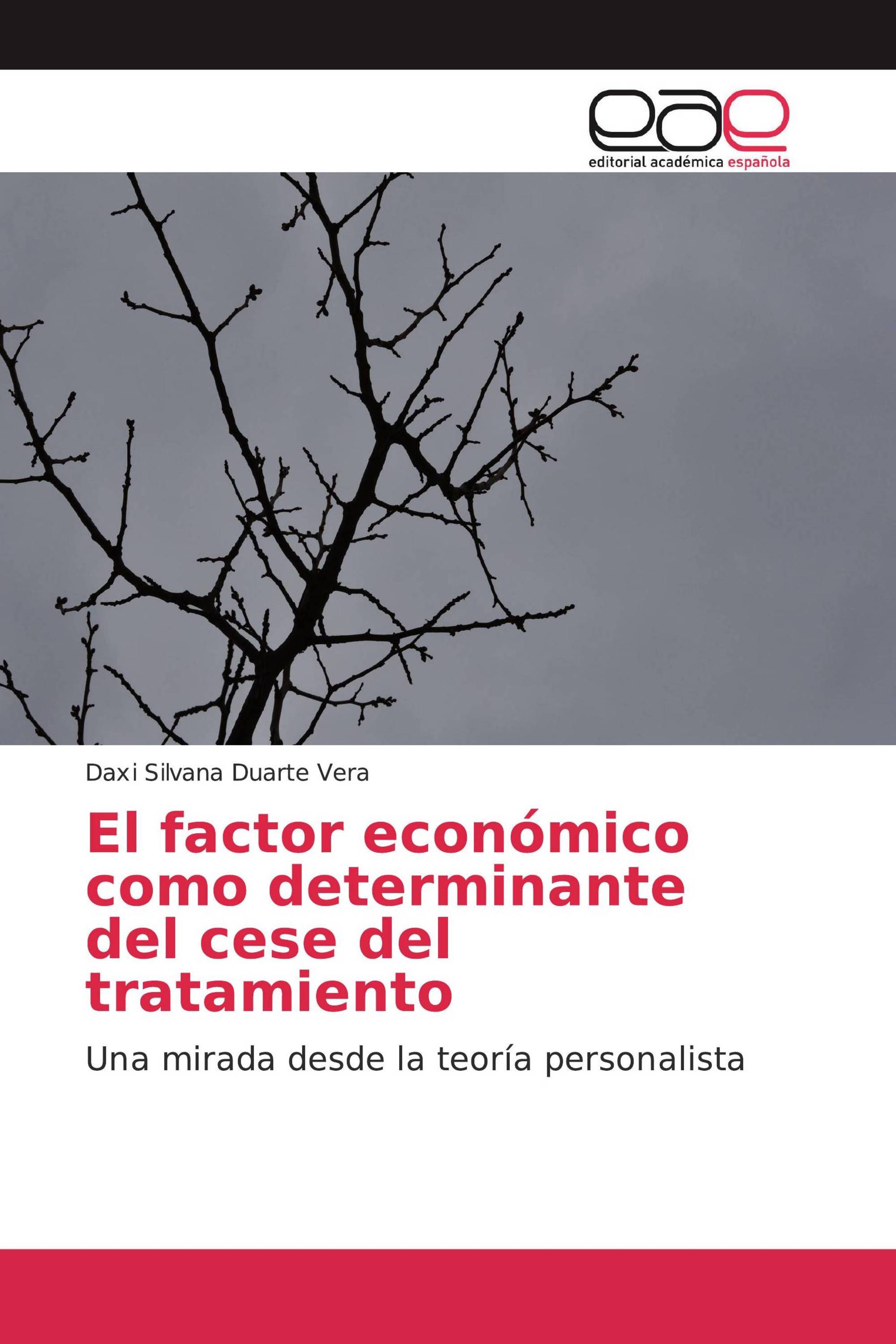 El factor económico como determinante del cese del tratamiento