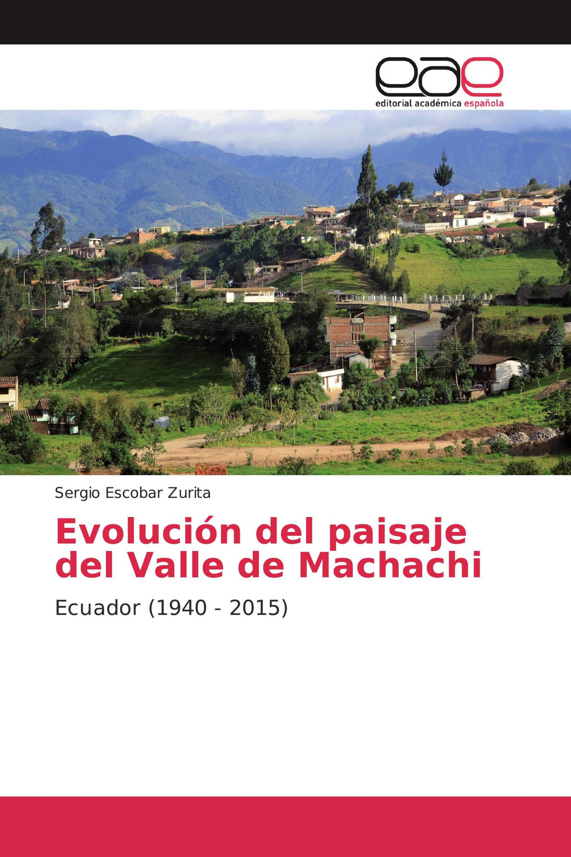 Evolución del paisaje del Valle de Machachi