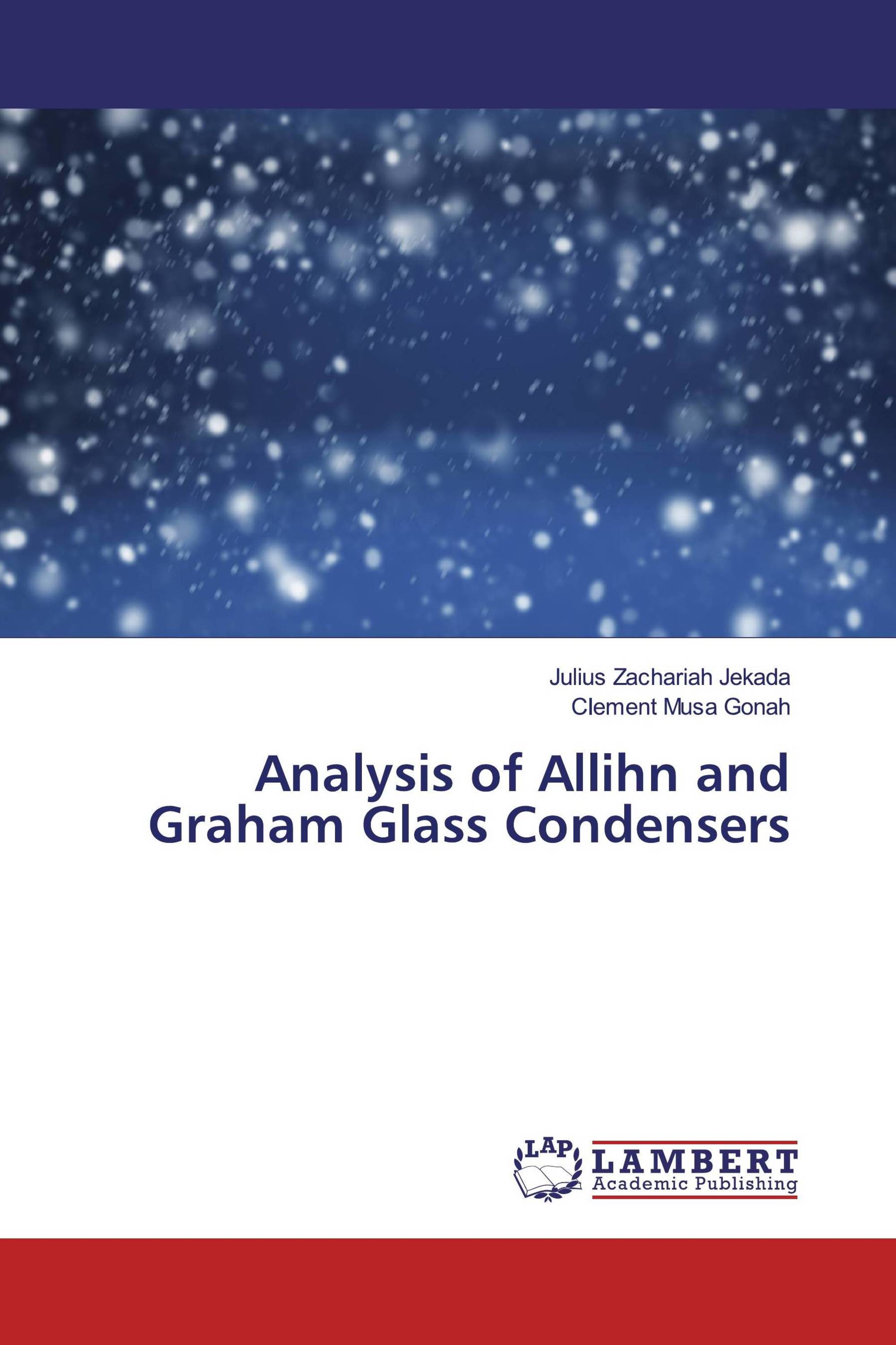 Analysis of Allihn and Graham Glass Condensers