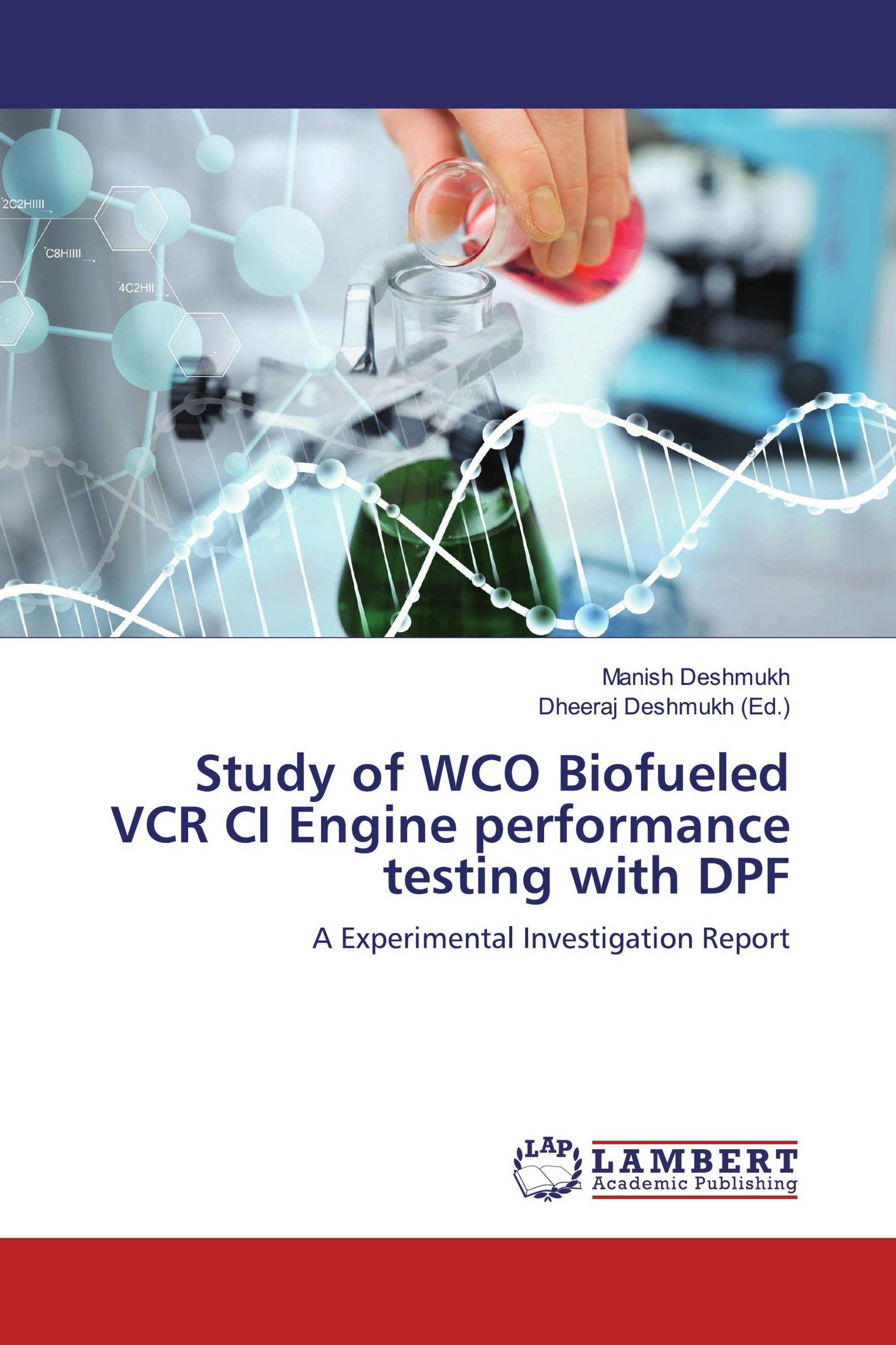 Study of WCO Biofueled VCR CI Engine performance testing with DPF