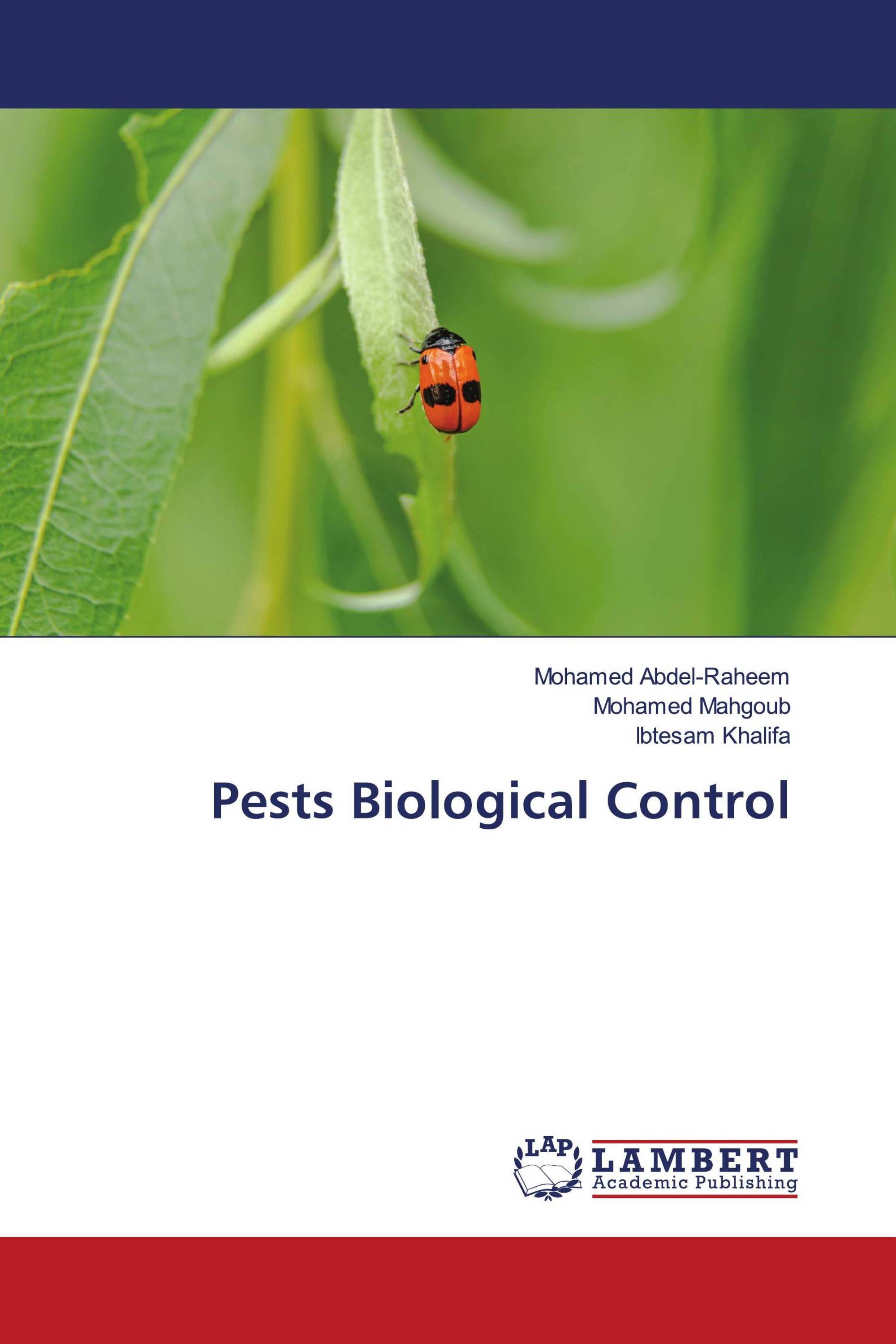 Pests Biological Control 978 613 9 47257 4 9786139472574 6139472571
