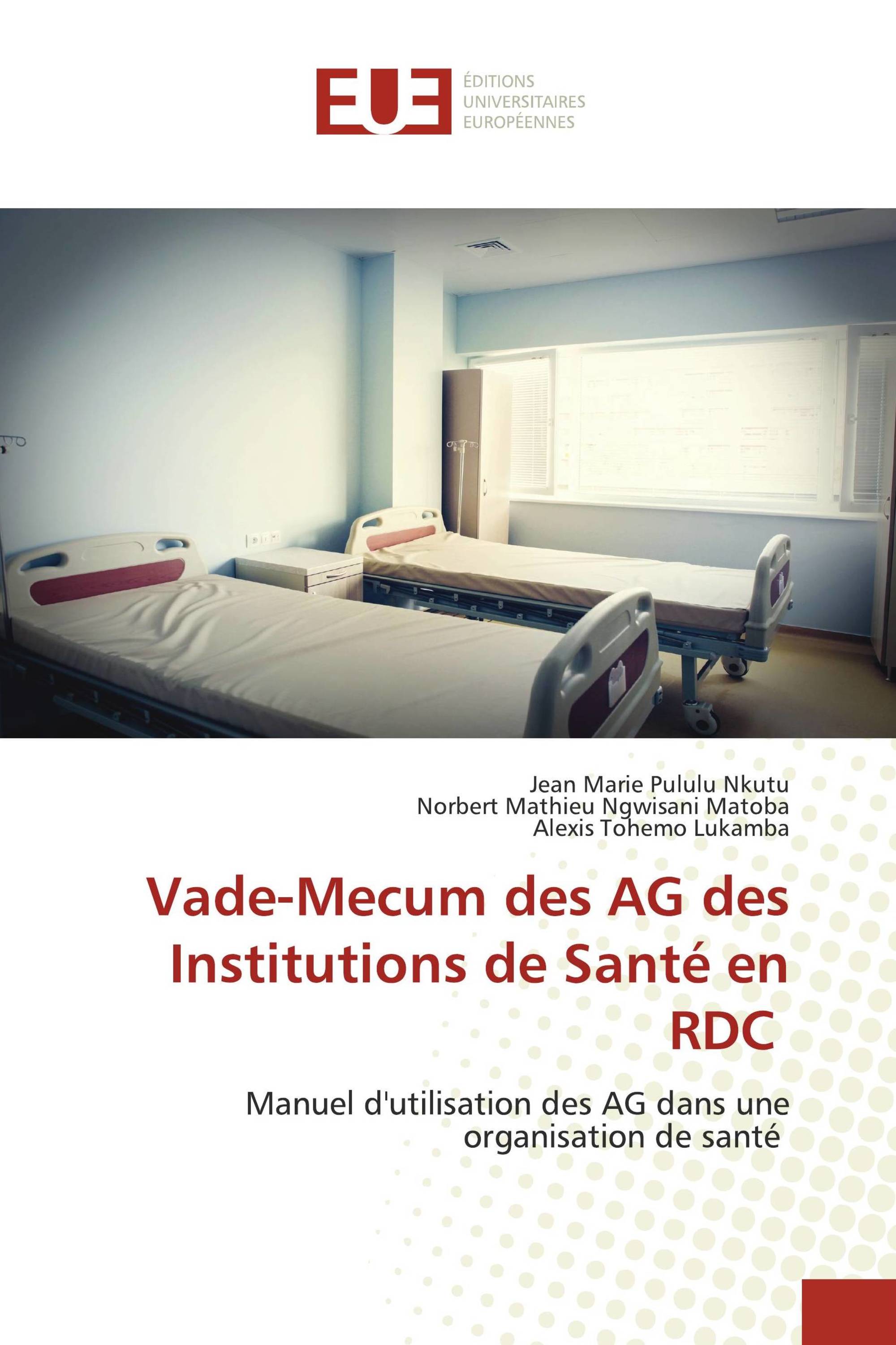 Vade-Mecum des AG des Institutions de Santé en RDC