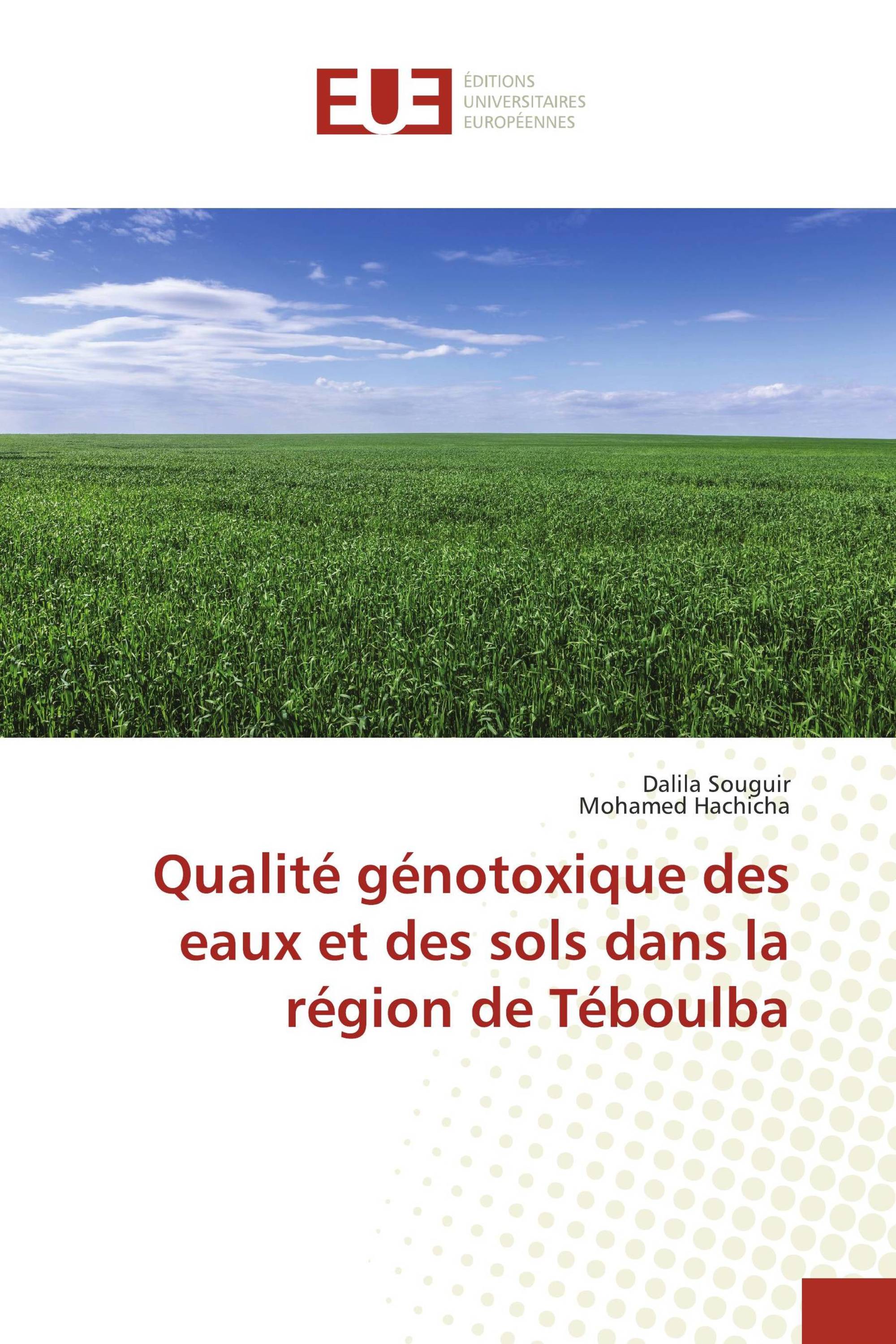 Qualité génotoxique des eaux et des sols dans la région de Téboulba