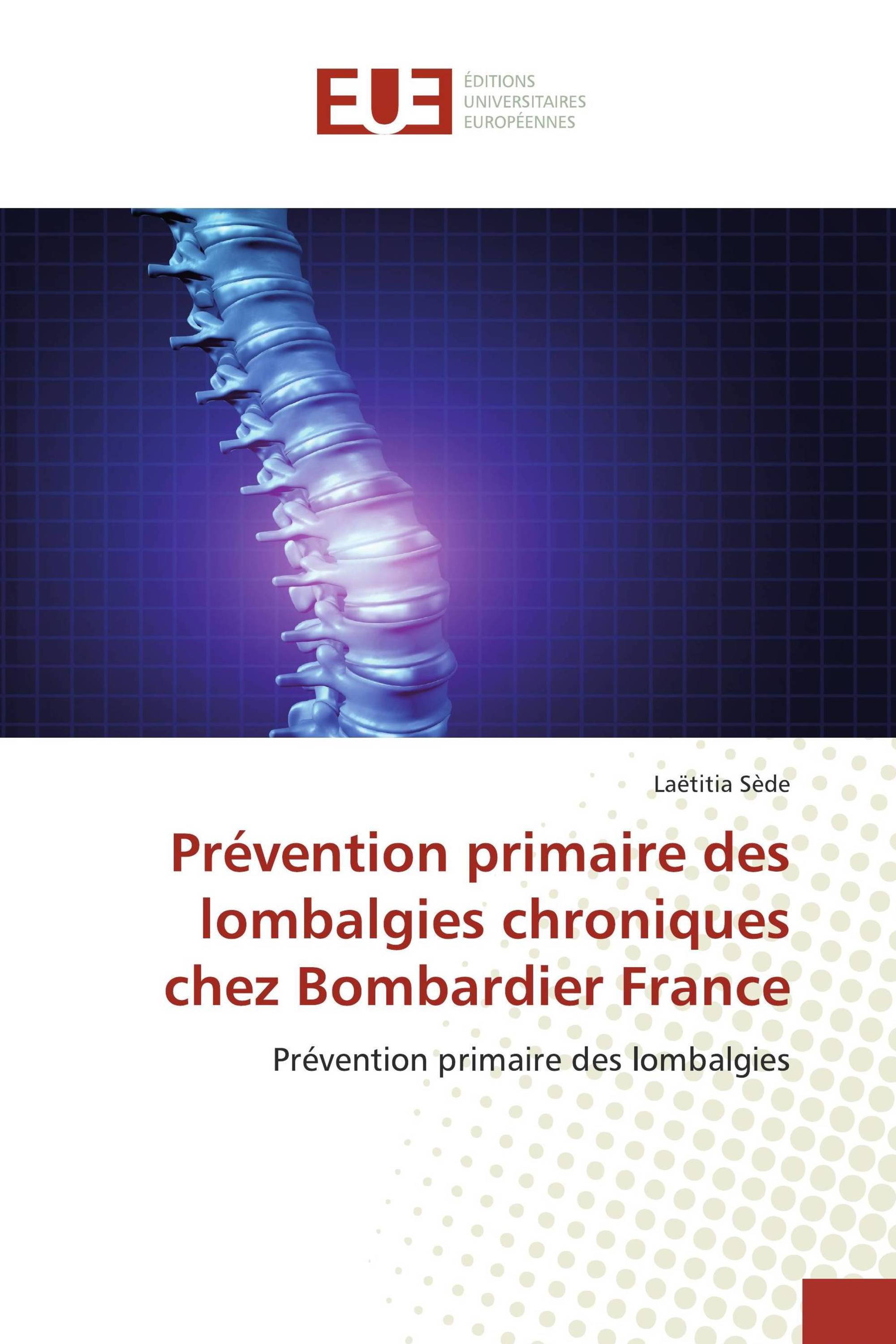 Prévention primaire des lombalgies chroniques chez Bombardier France