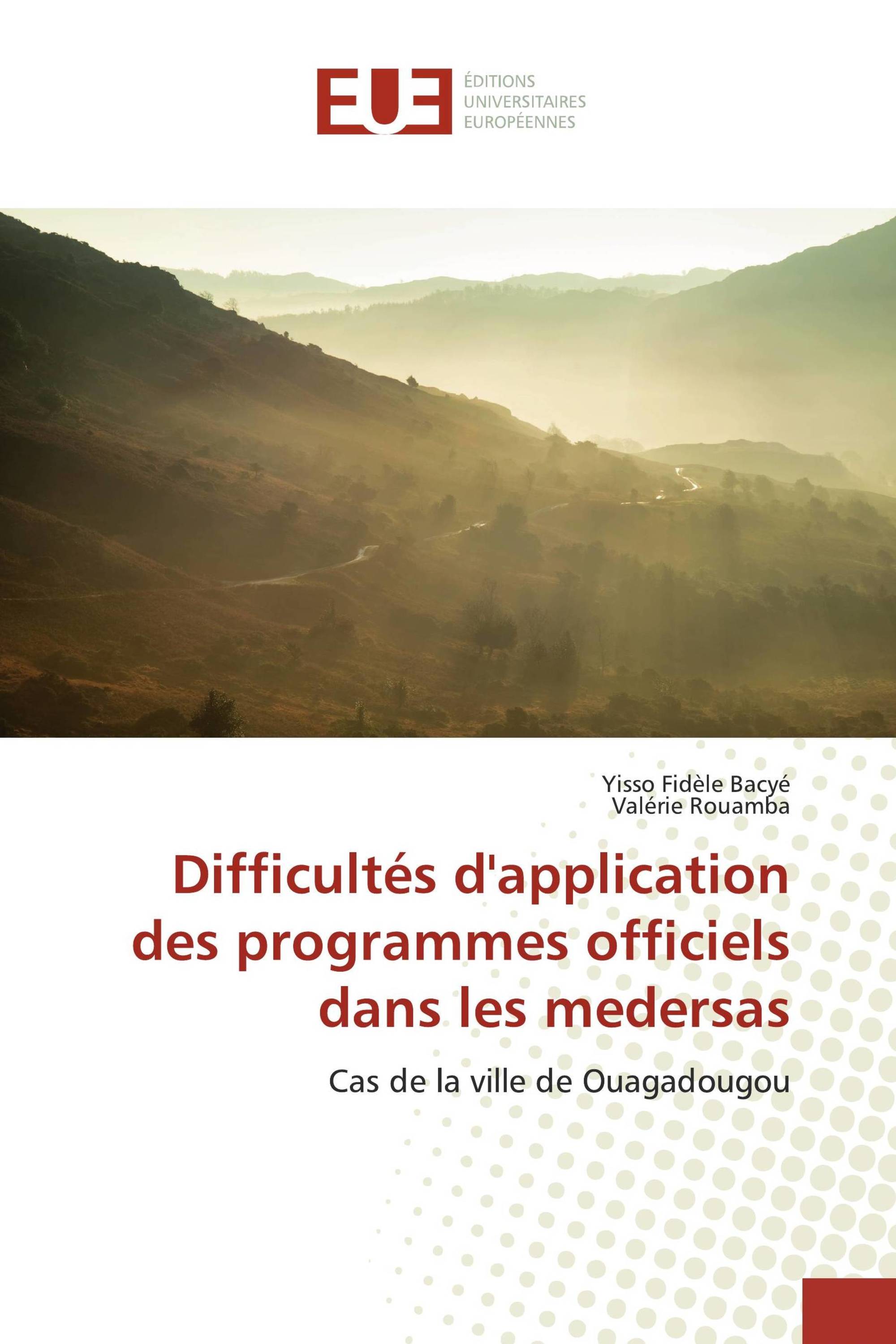 Difficultés d'application des programmes officiels dans les medersas