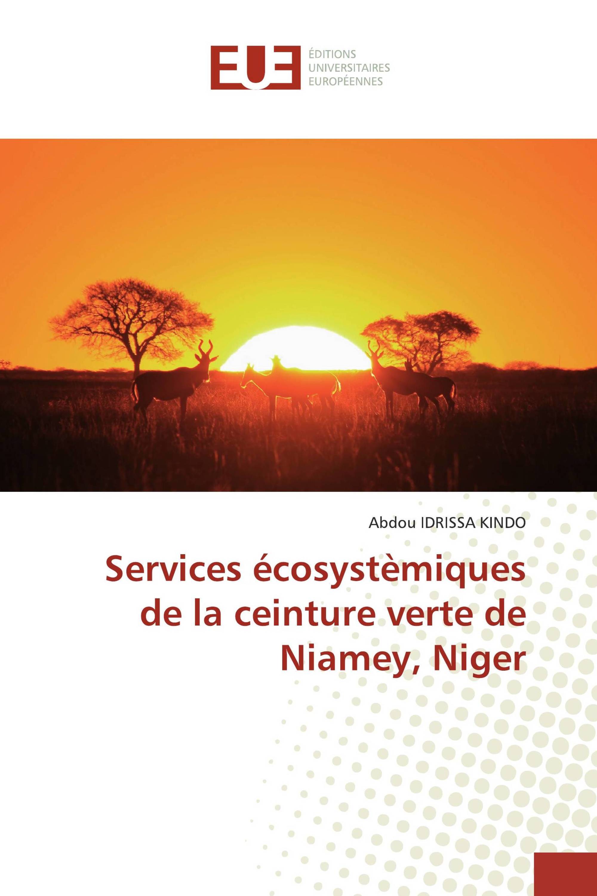 Services écosystèmiques de la ceinture verte de Niamey, Niger