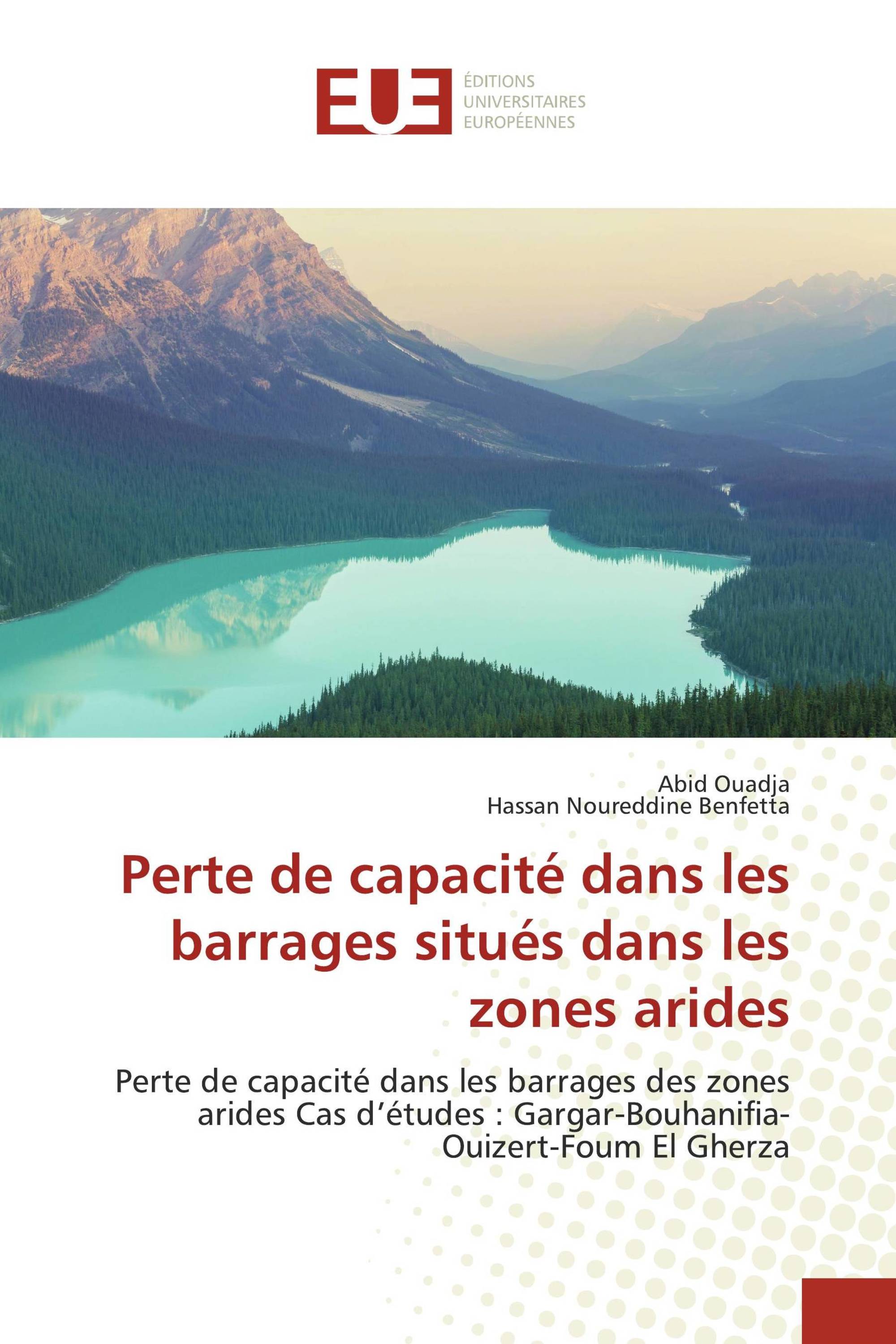 Perte de capacité dans les barrages situés dans les zones arides