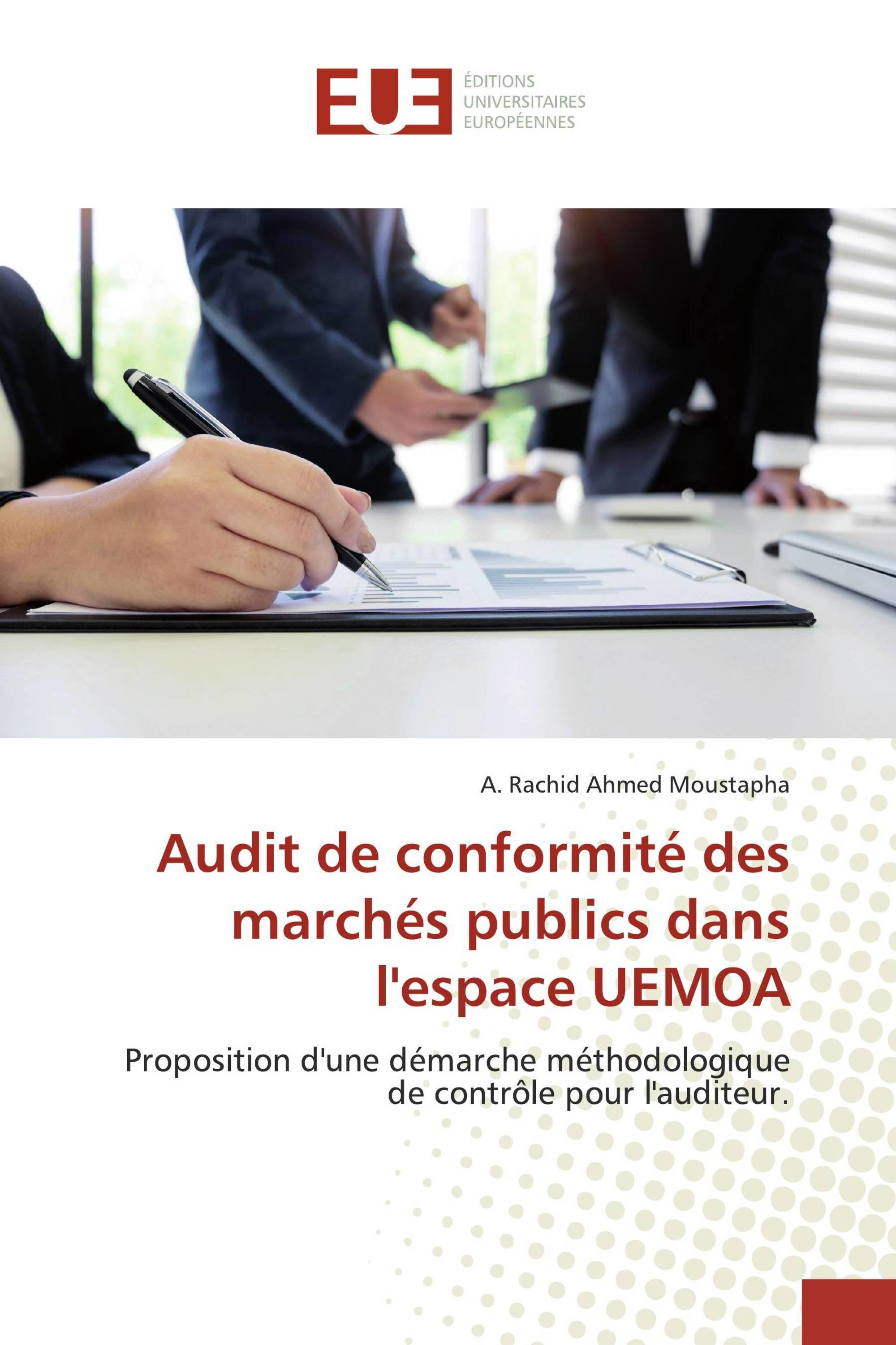 Audit de conformité des marchés publics dans l'espace UEMOA