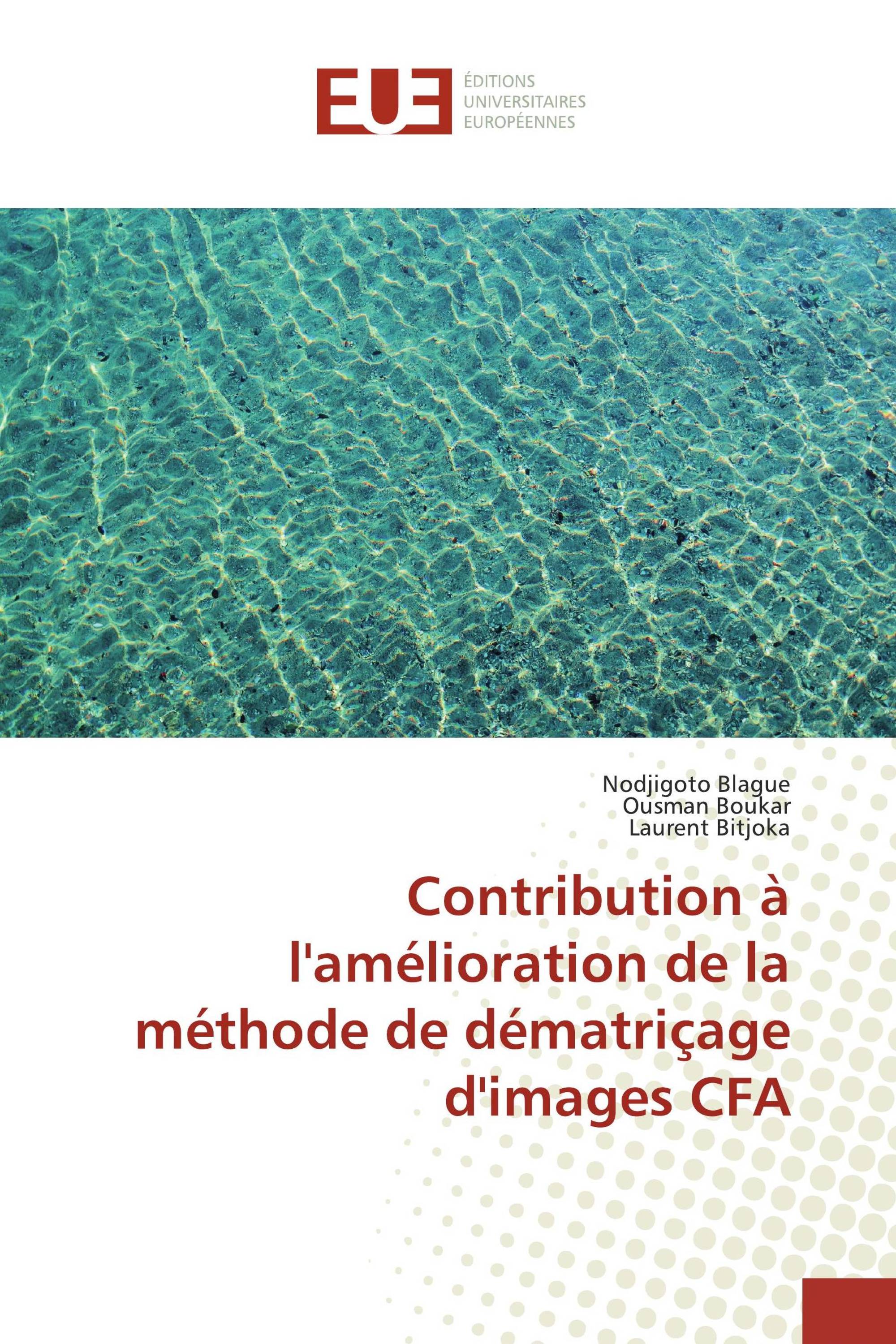 Contribution à l'amélioration de la méthode de dématriçage d'images CFA