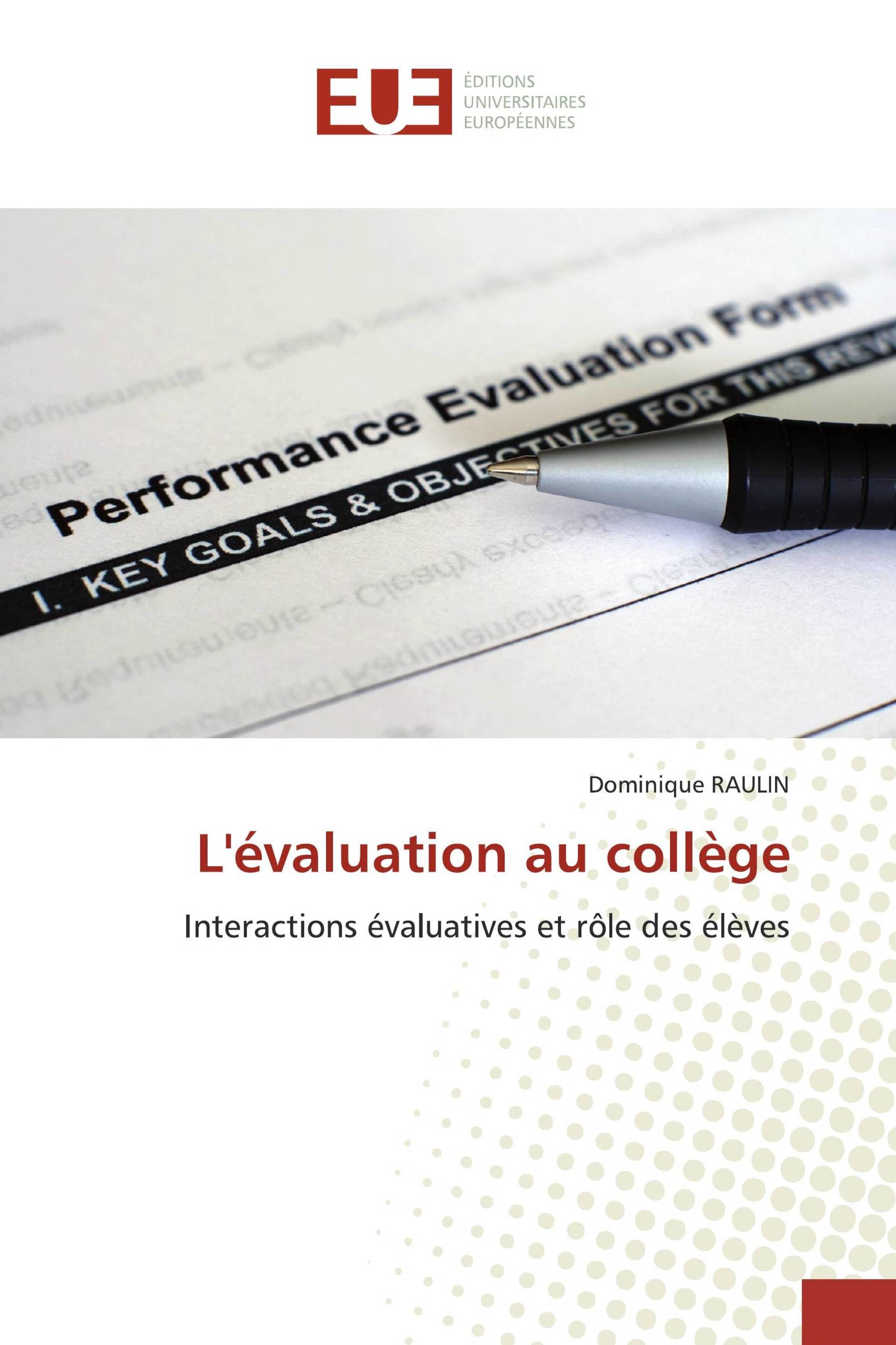 L'évaluation au collège