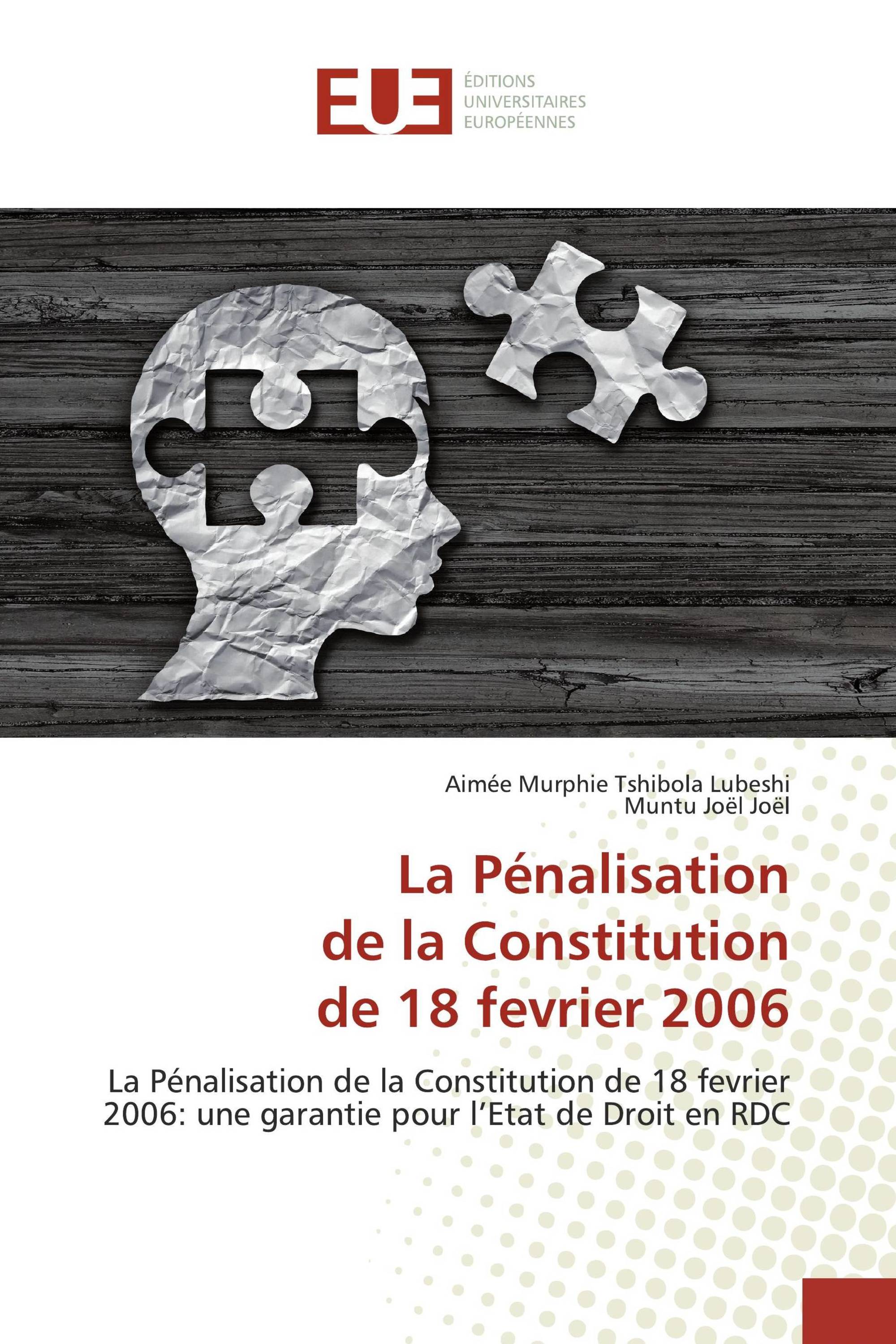 La Pénalisationde la Constitutionde 18 fevrier 2006