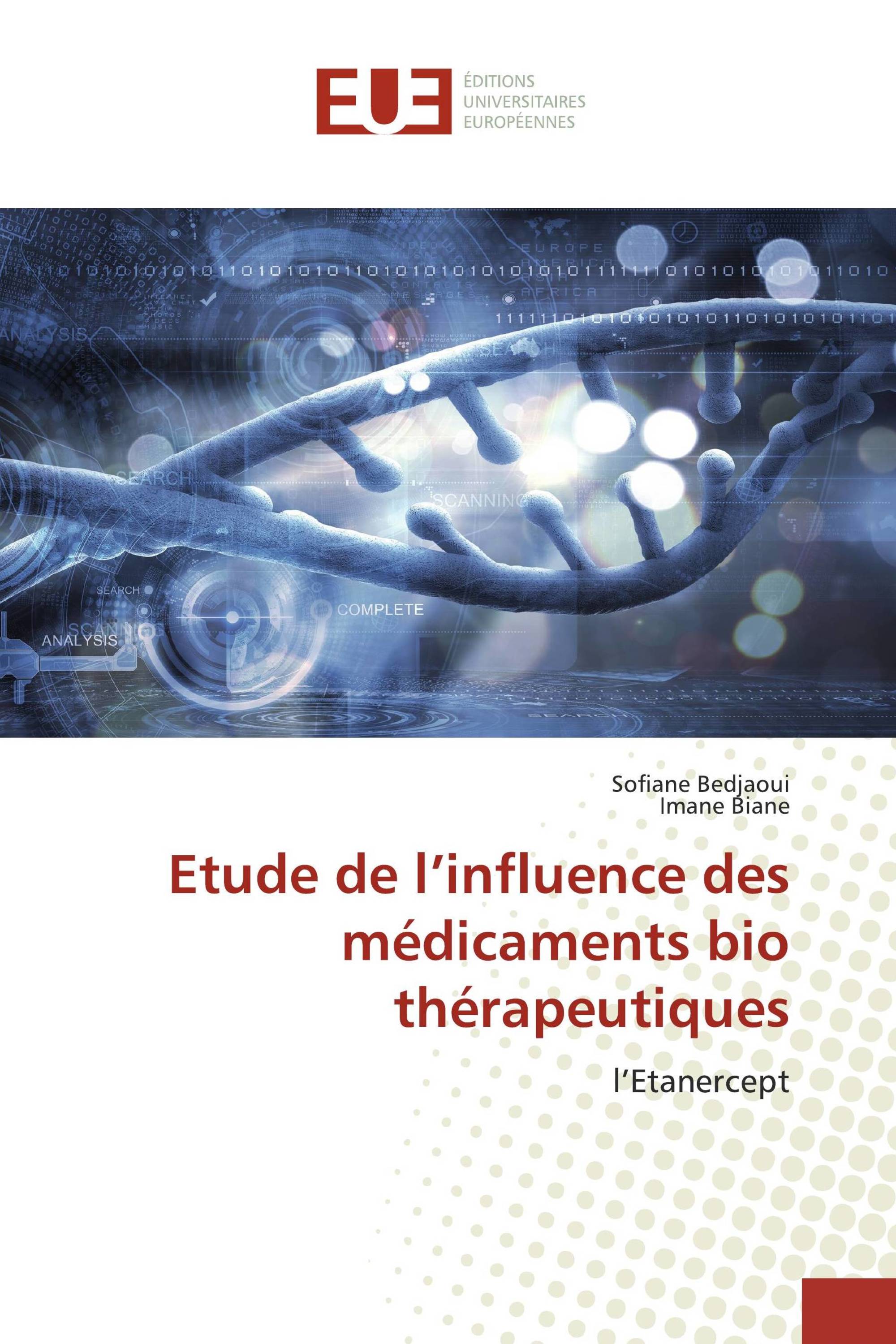 Etude de l’influence des médicaments bio thérapeutiques