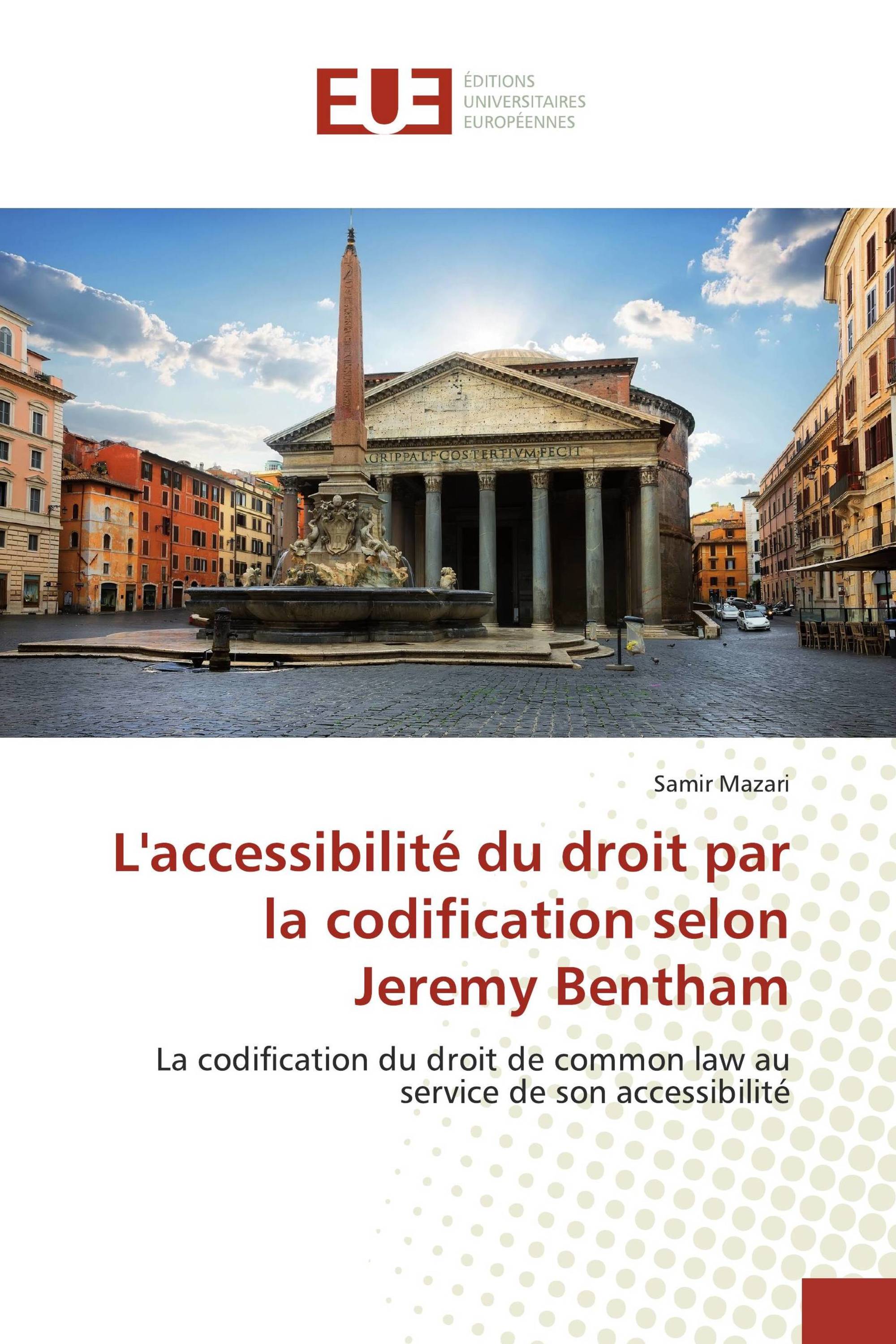 L'accessibilité du droit par la codification selon Jeremy Bentham