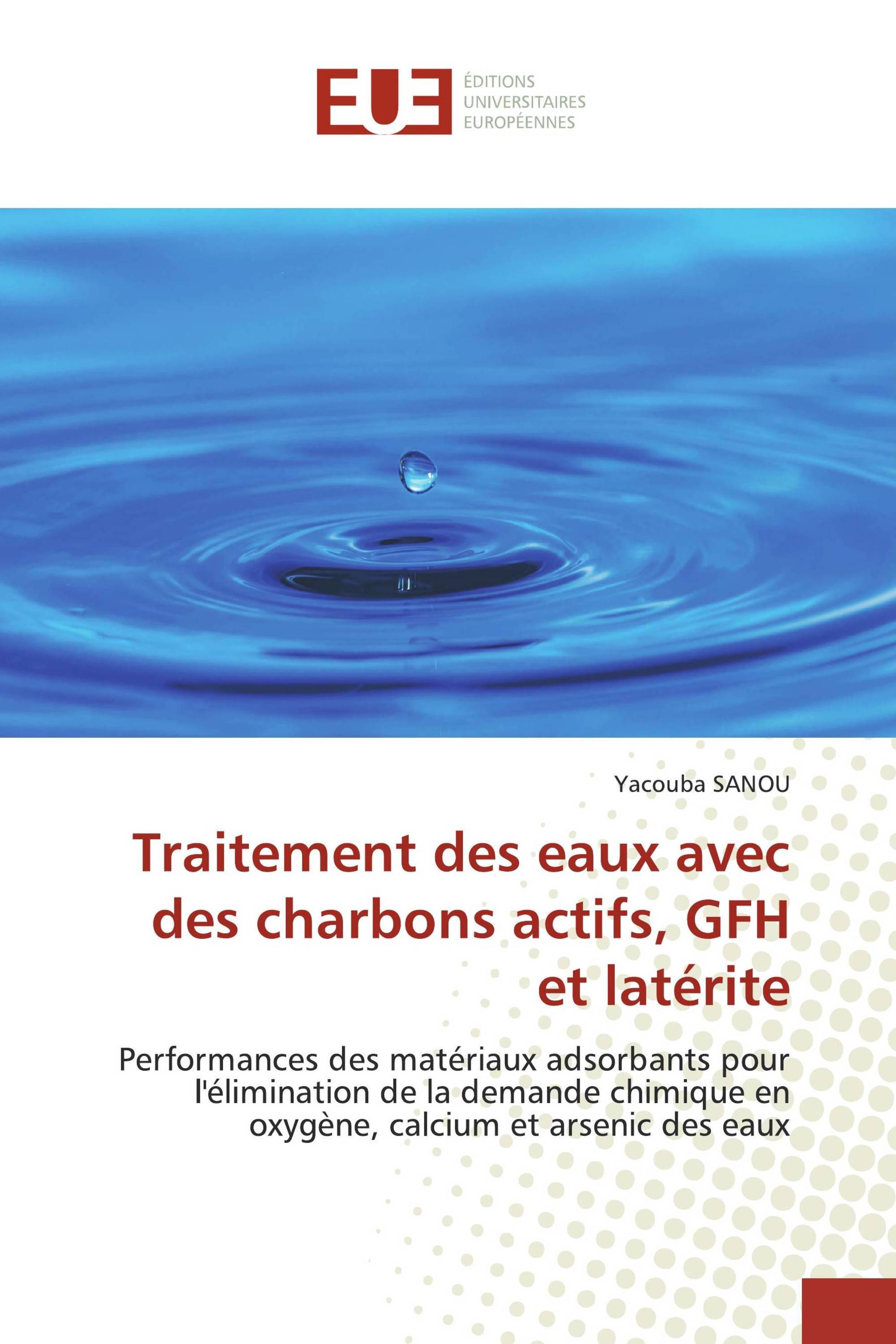 Traitement des eaux avec des charbons actifs, GFH et latérite