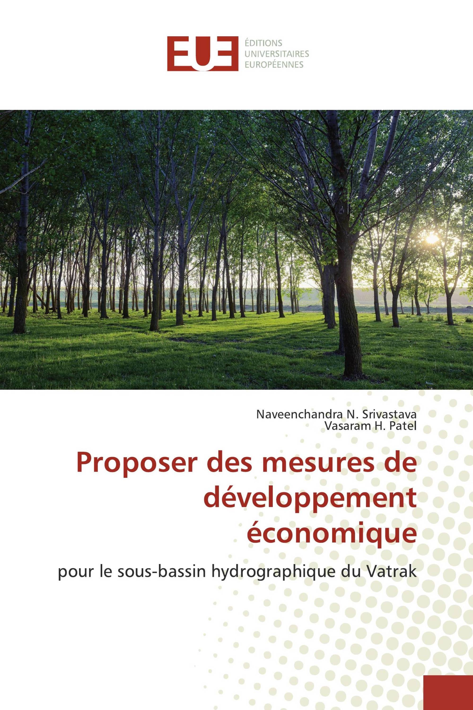 Proposer des mesures de développement économique