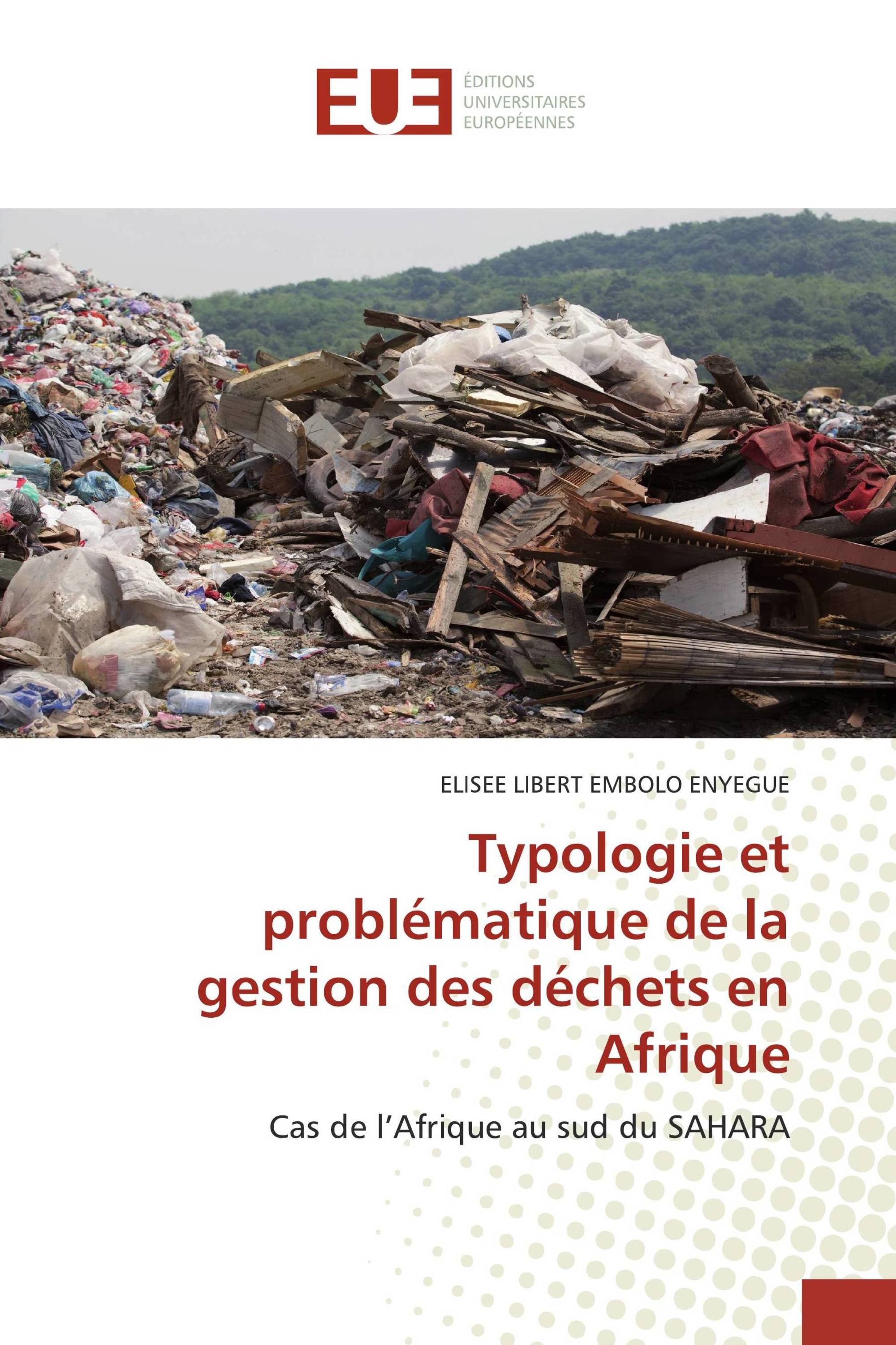 Typologie et problématique de la gestion des déchets en Afrique