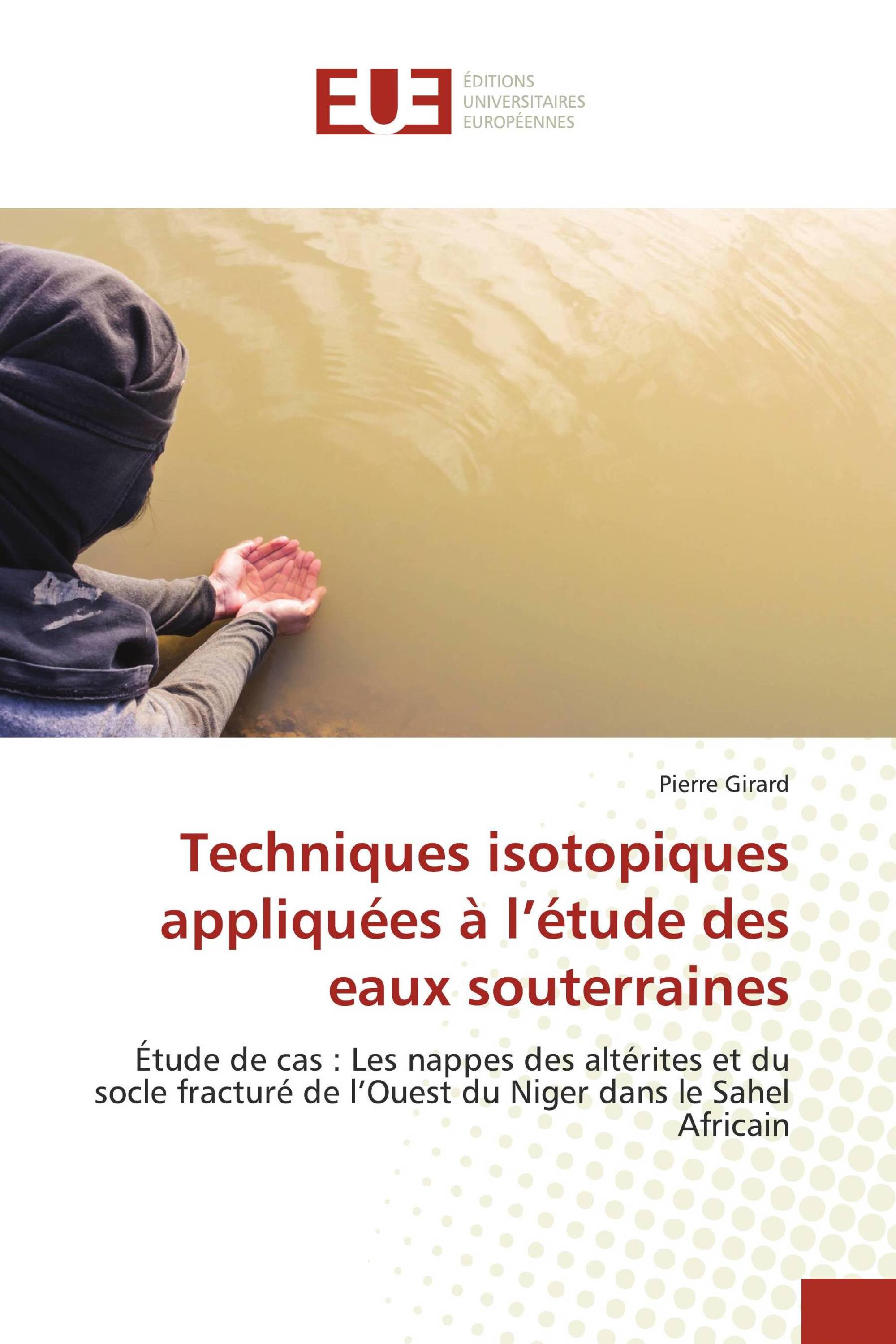 Techniques isotopiques appliquées à l’étude des eaux souterraines