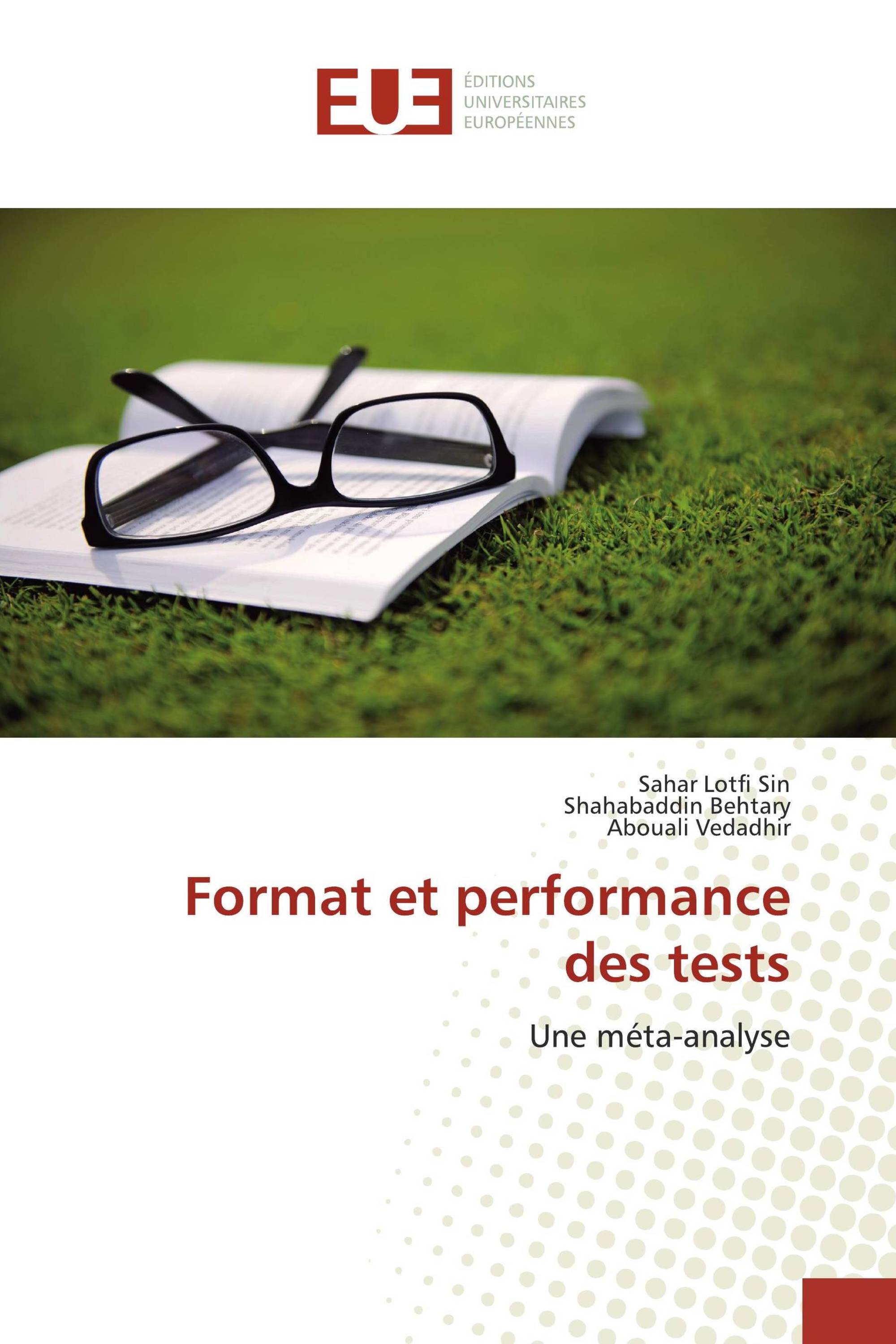 Format et performance des tests