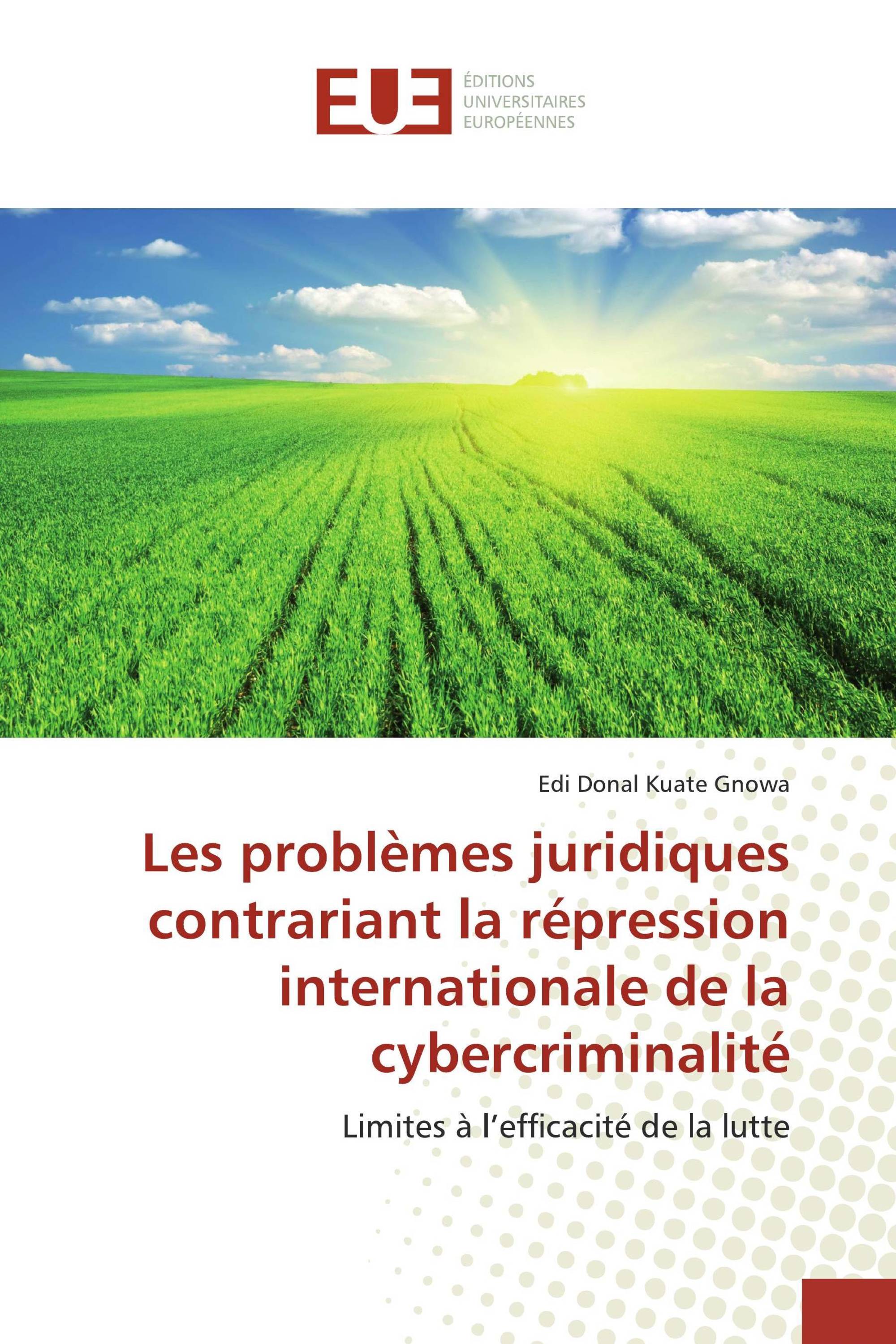 Les problèmes juridiques contrariant la répression internationale de la cybercriminalité