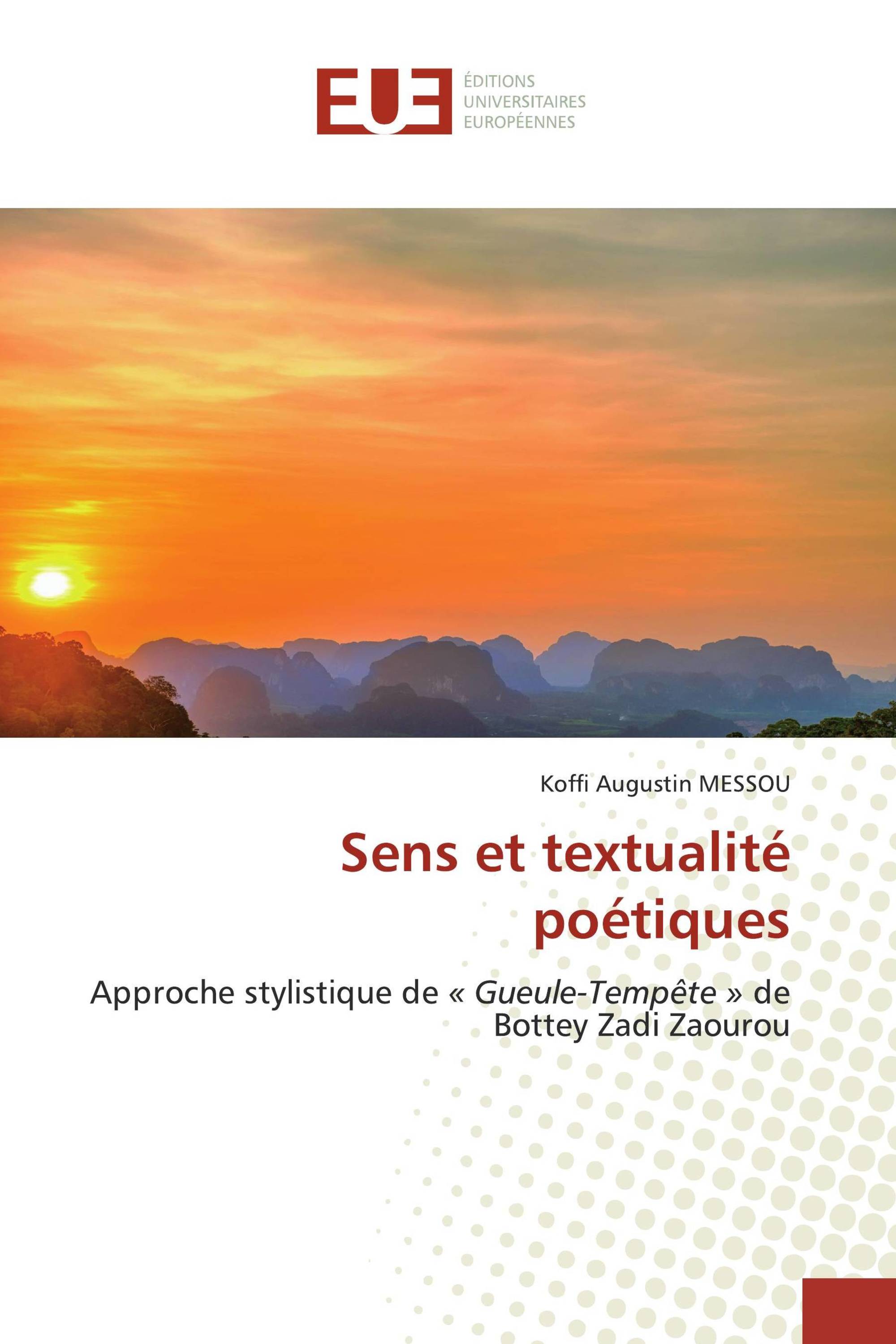 Sens et textualité poétiques