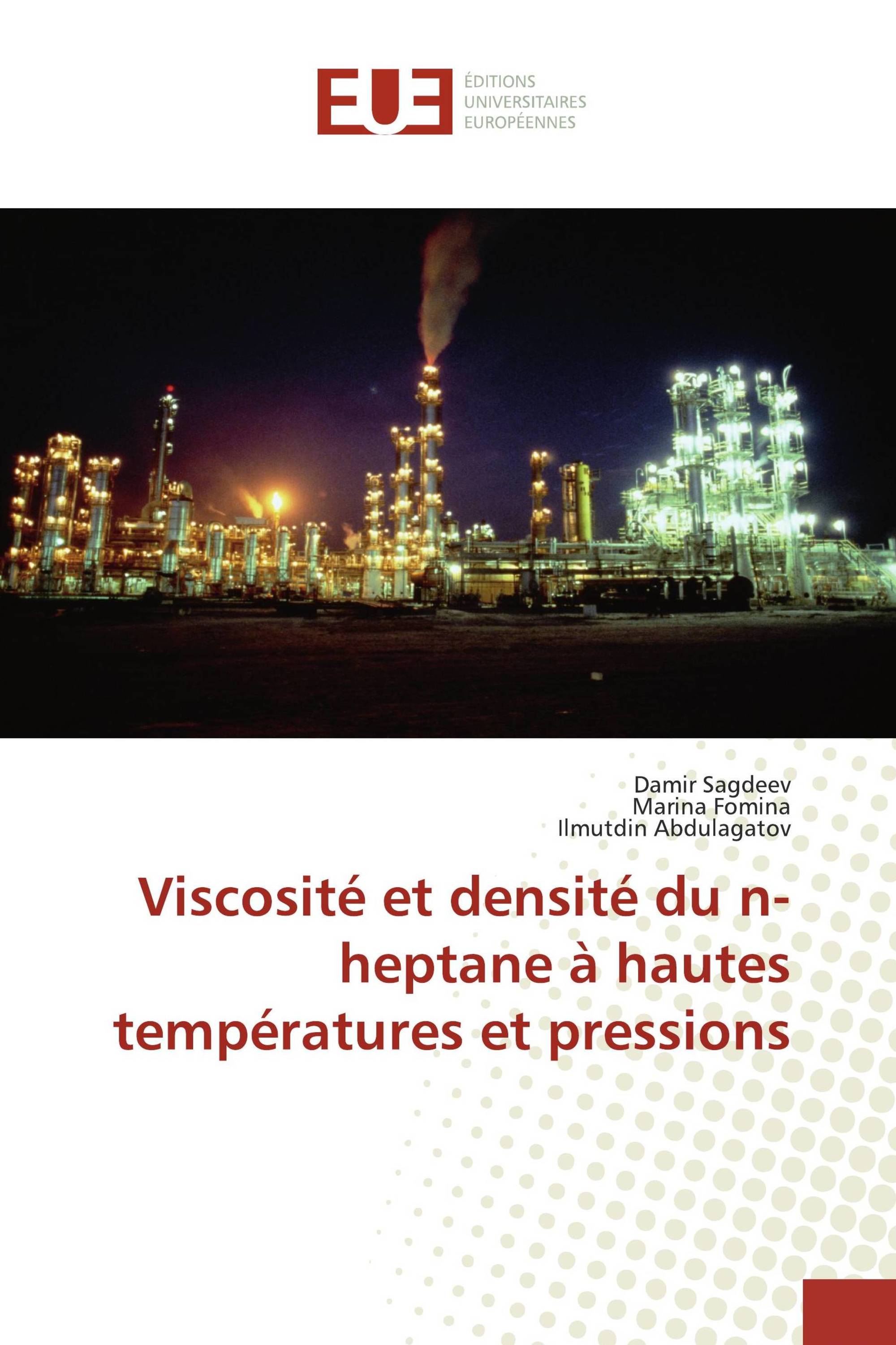 Viscosité et densité du n-heptane à hautes températures et pressions