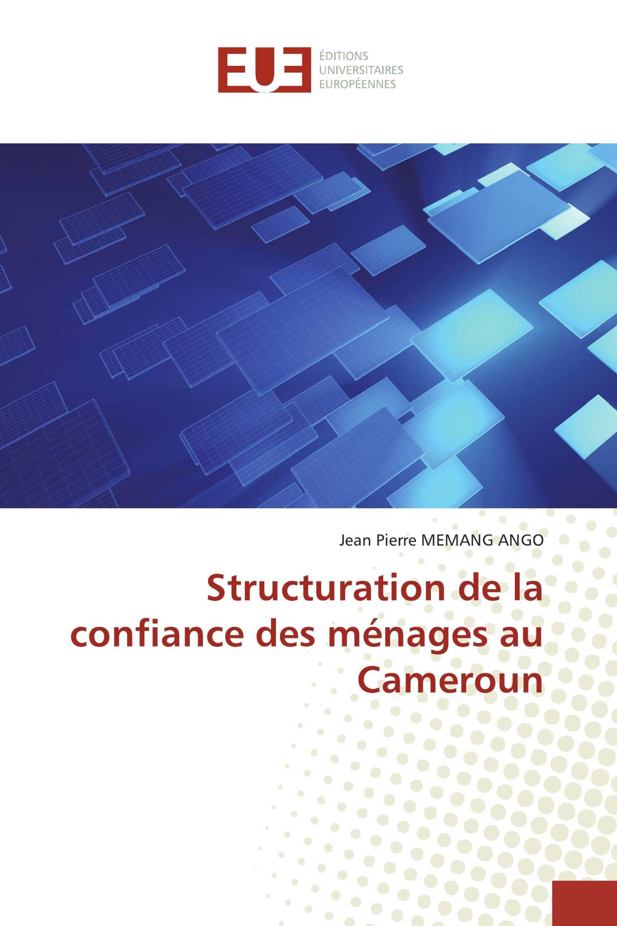 Structuration de la confiance des ménages au Cameroun