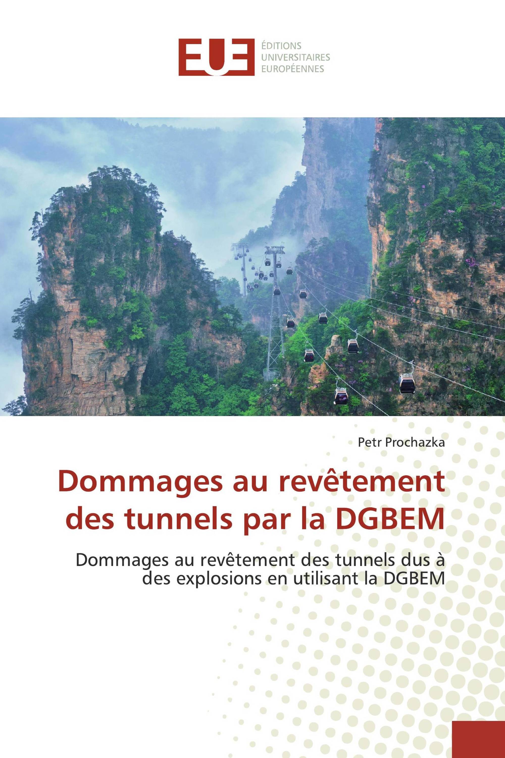 Dommages au revêtement des tunnels par la DGBEM