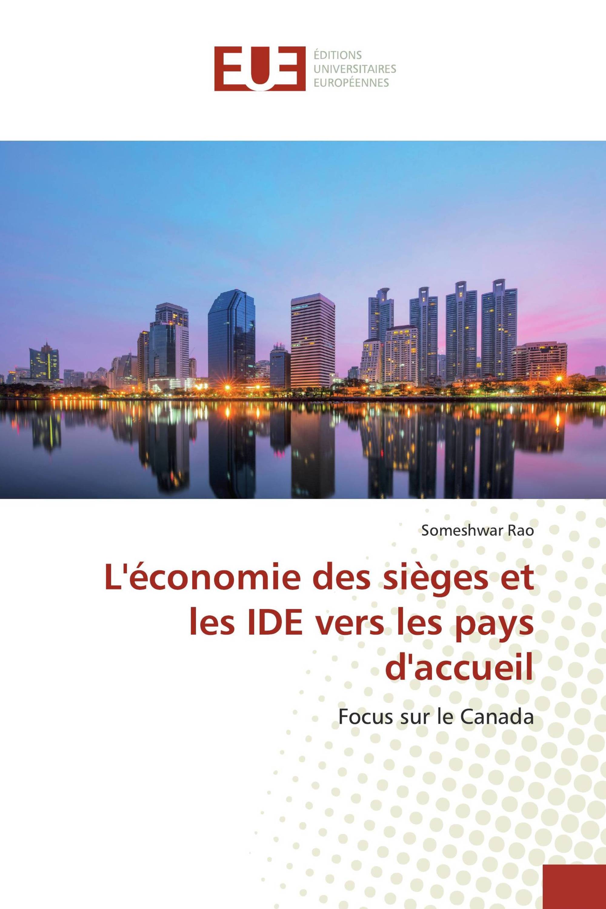 L'économie des sièges et les IDE vers les pays d'accueil