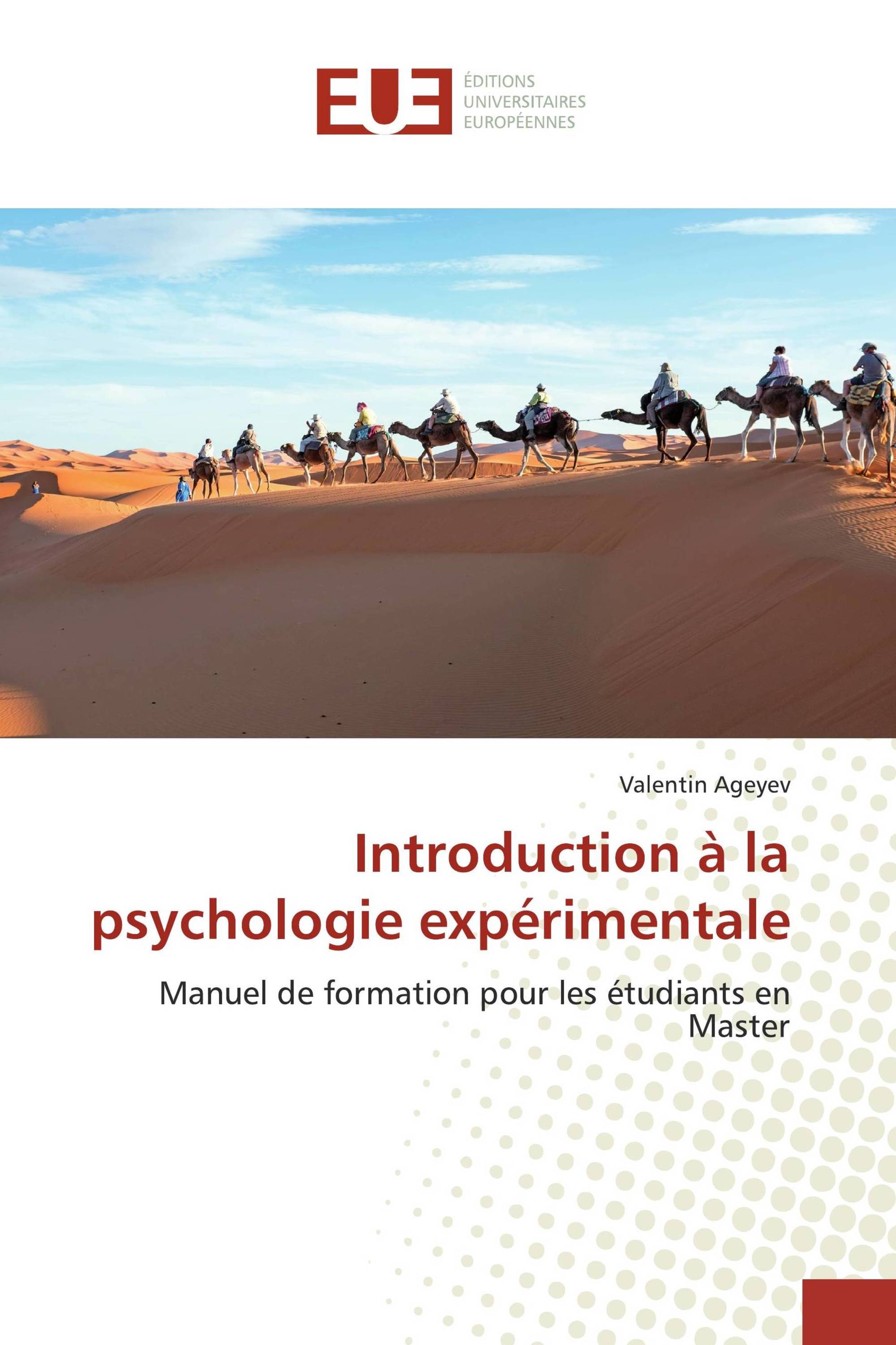 Introduction à la psychologie expérimentale