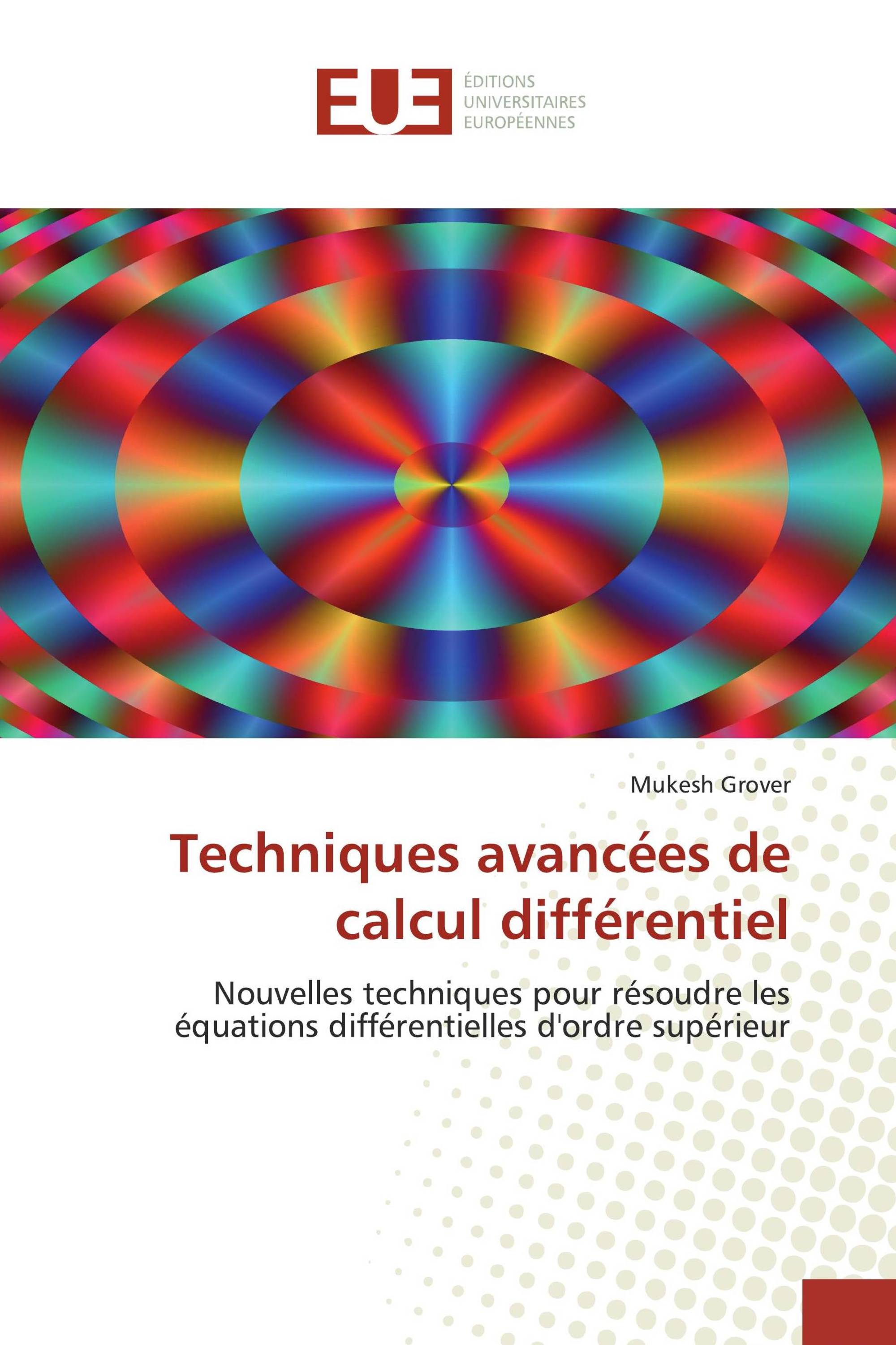 Techniques avancées de calcul différentiel