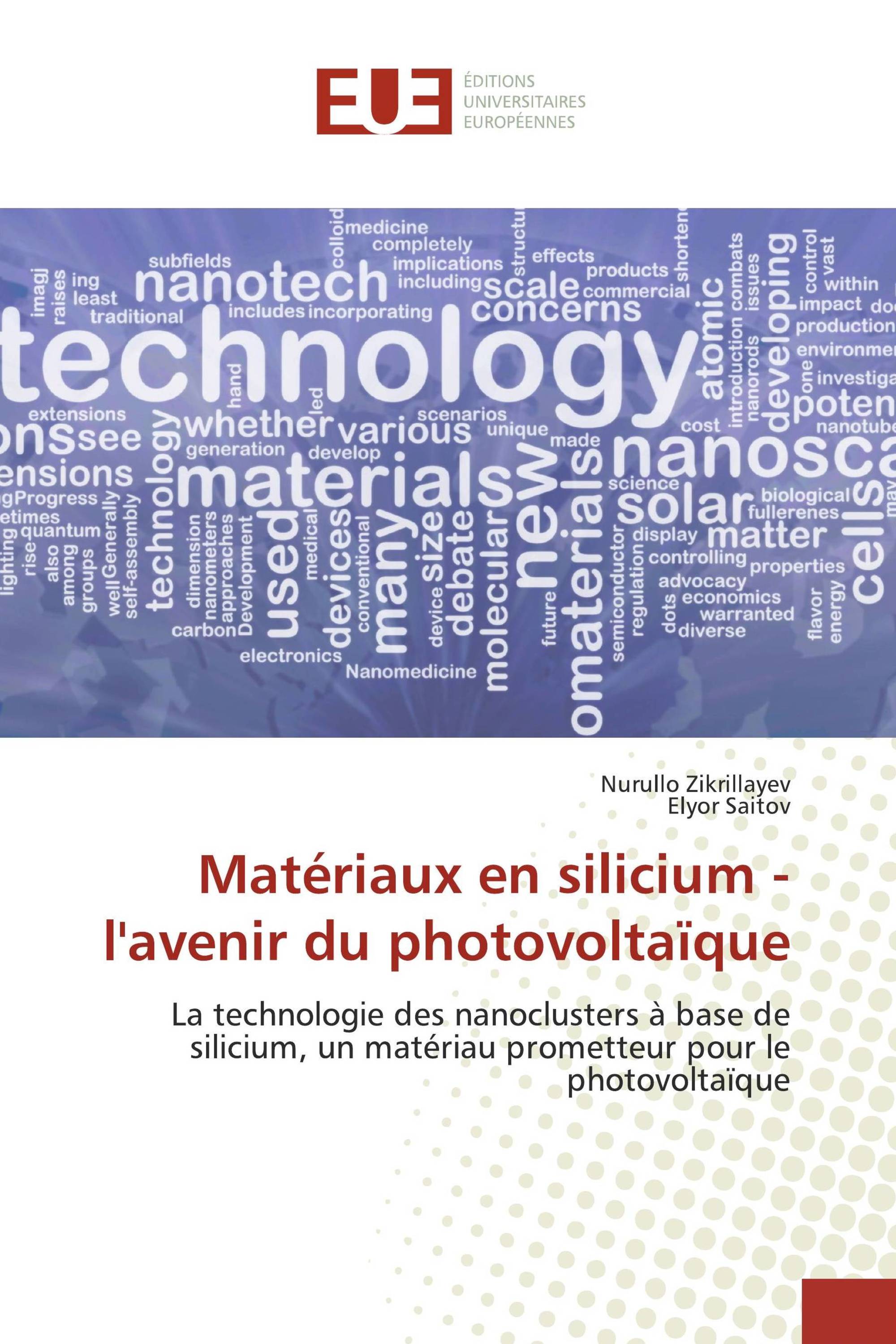 Matériaux en silicium - l'avenir du photovoltaïque