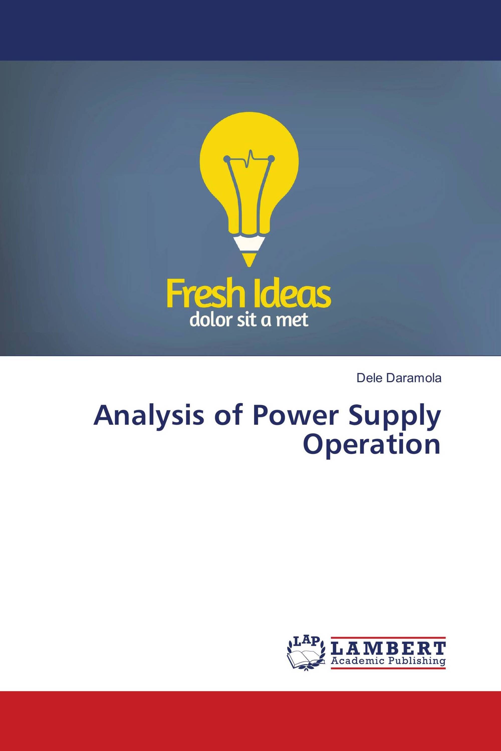 Analysis of Power Supply Operation