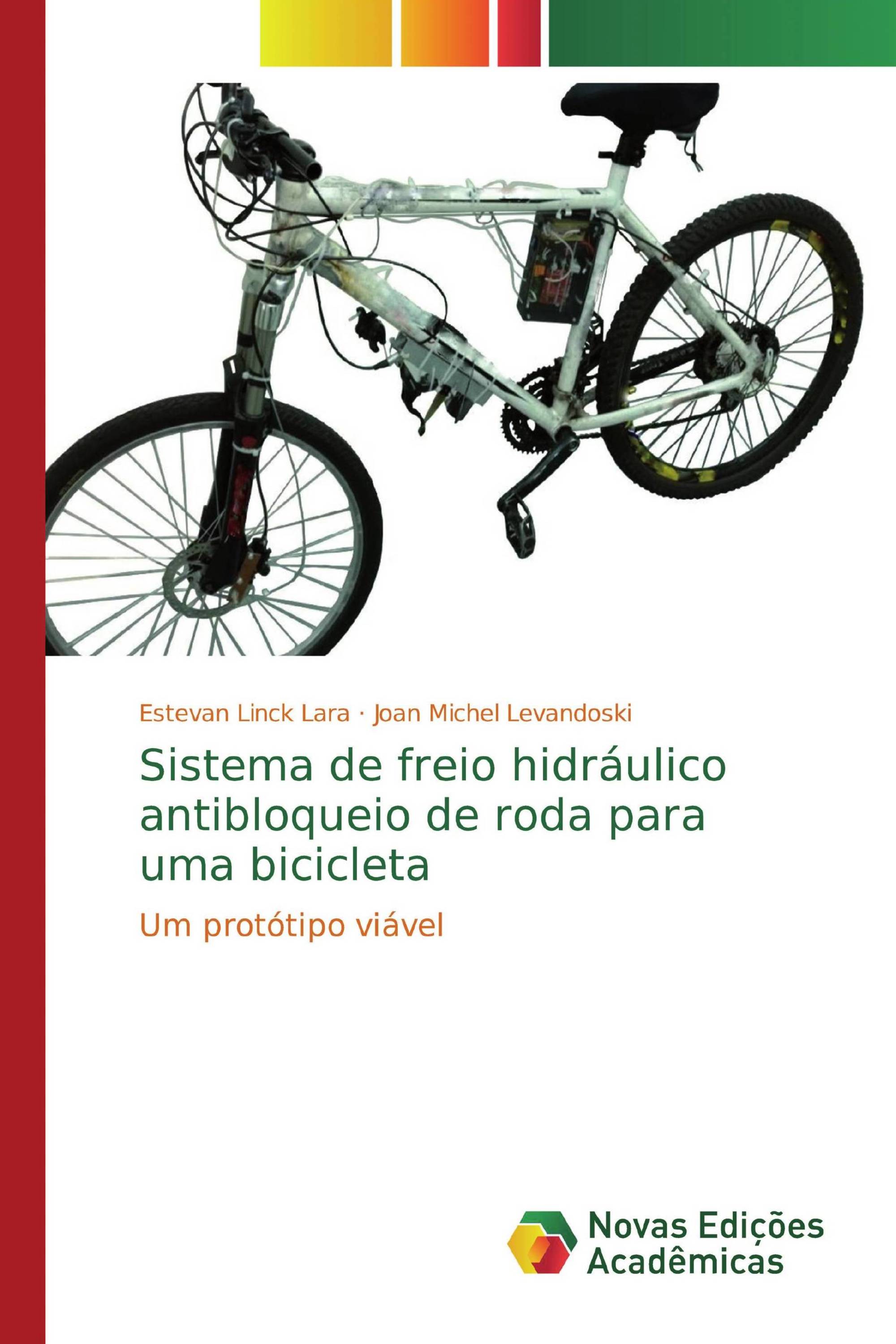 Sistema de freio hidráulico antibloqueio de roda para uma bicicleta