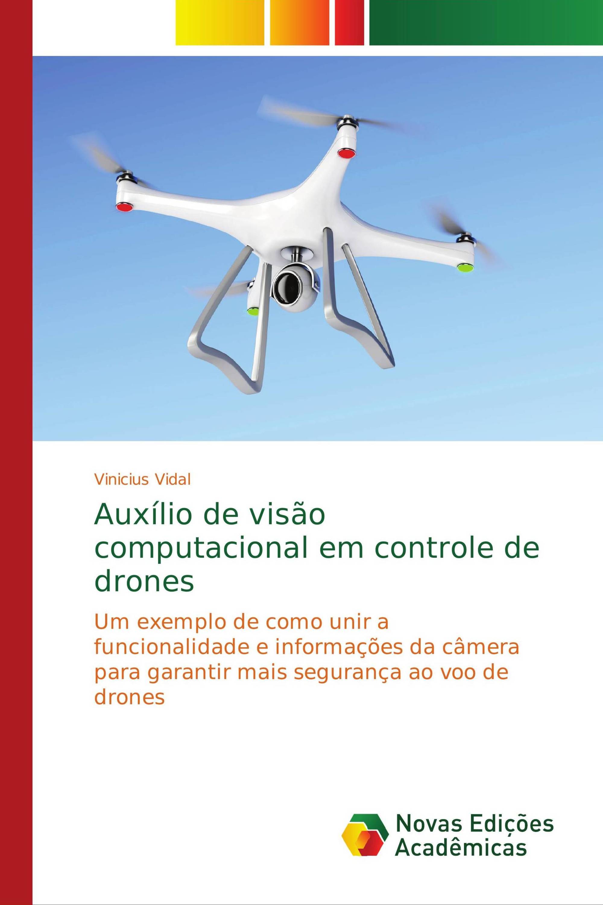 Auxílio de visão computacional em controle de drones