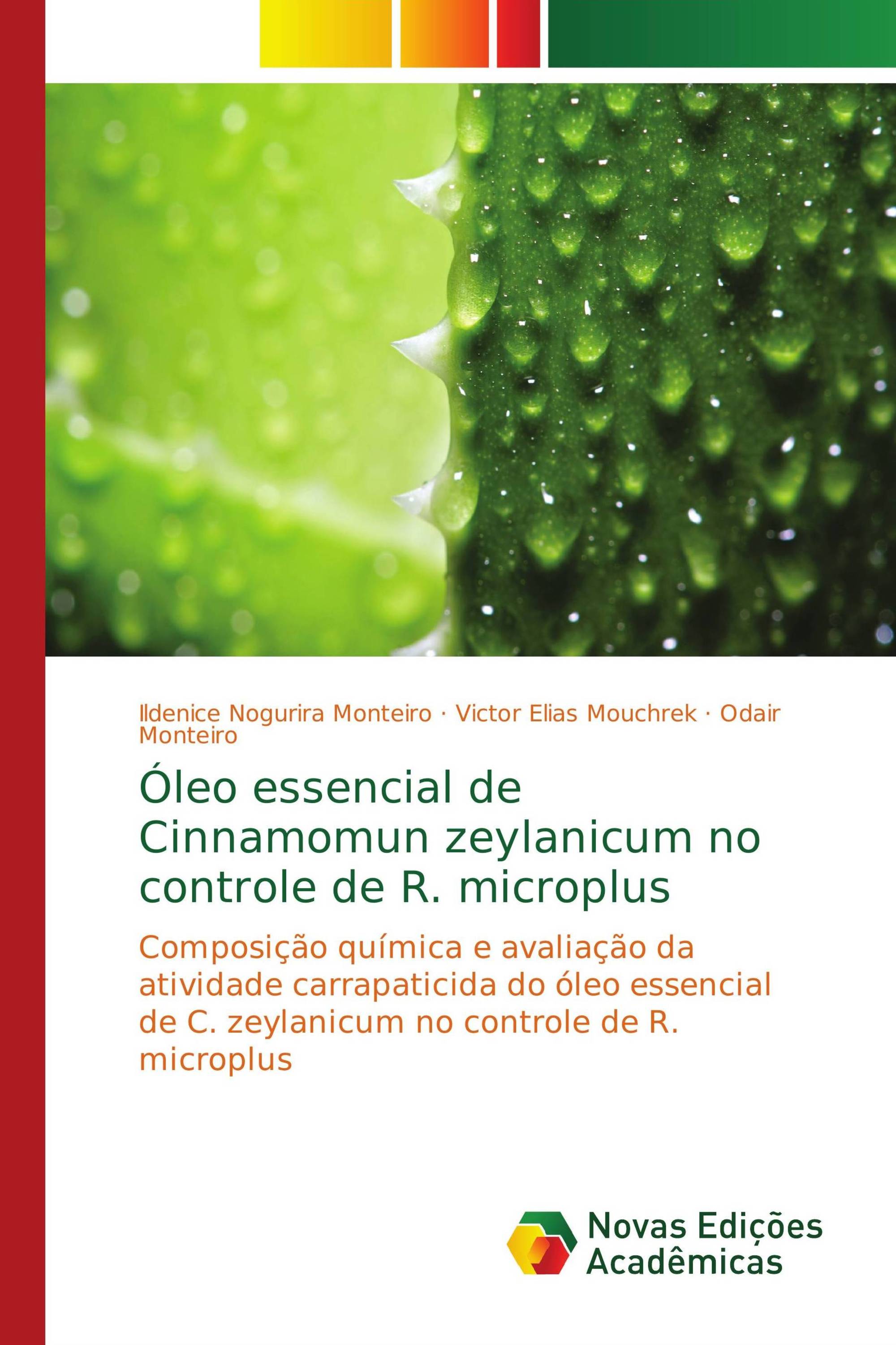 Óleo essencial de Cinnamomun zeylanicum no controle de R. microplus