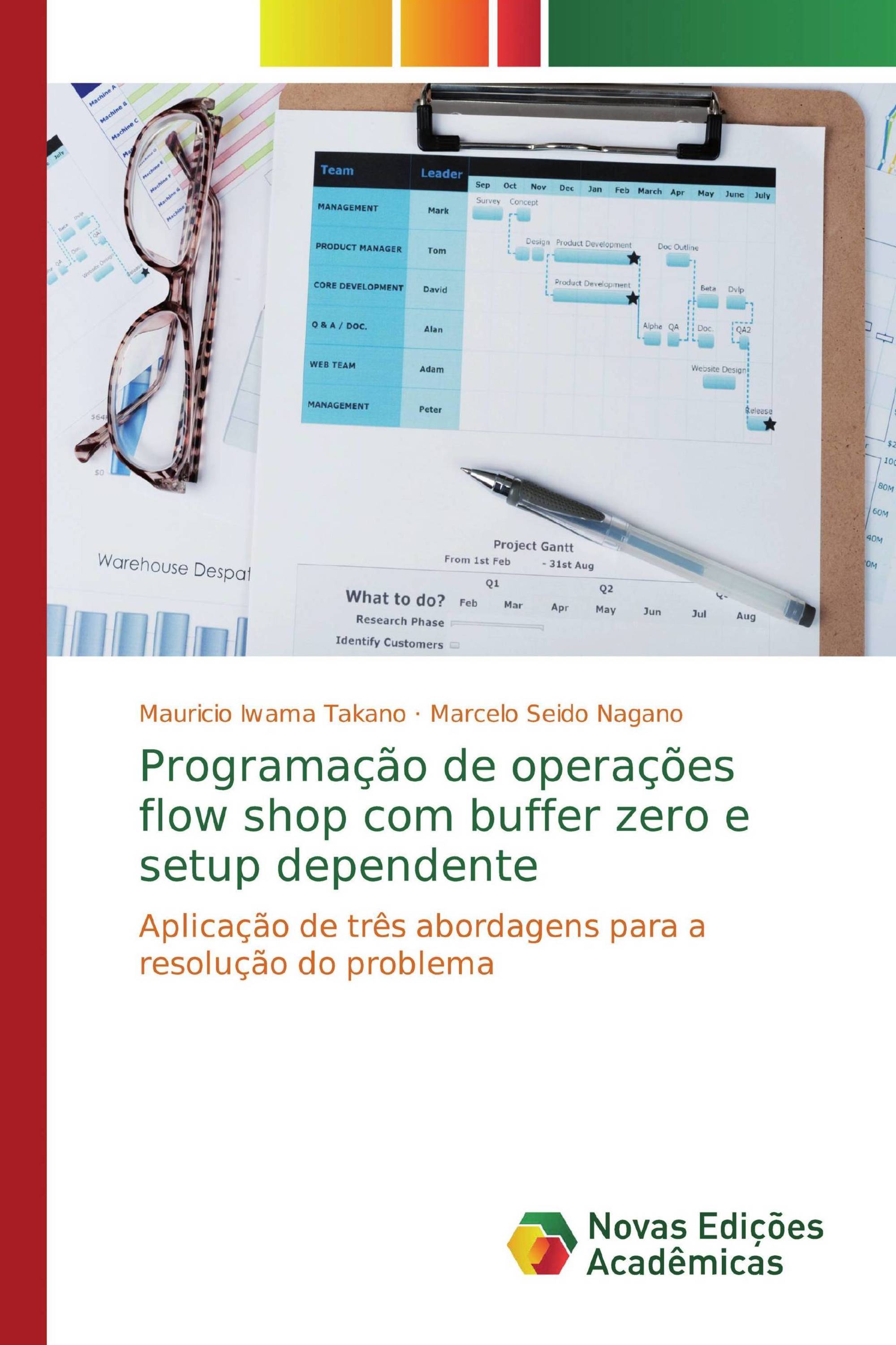 Programação de operações flow shop com buffer zero e setup dependente