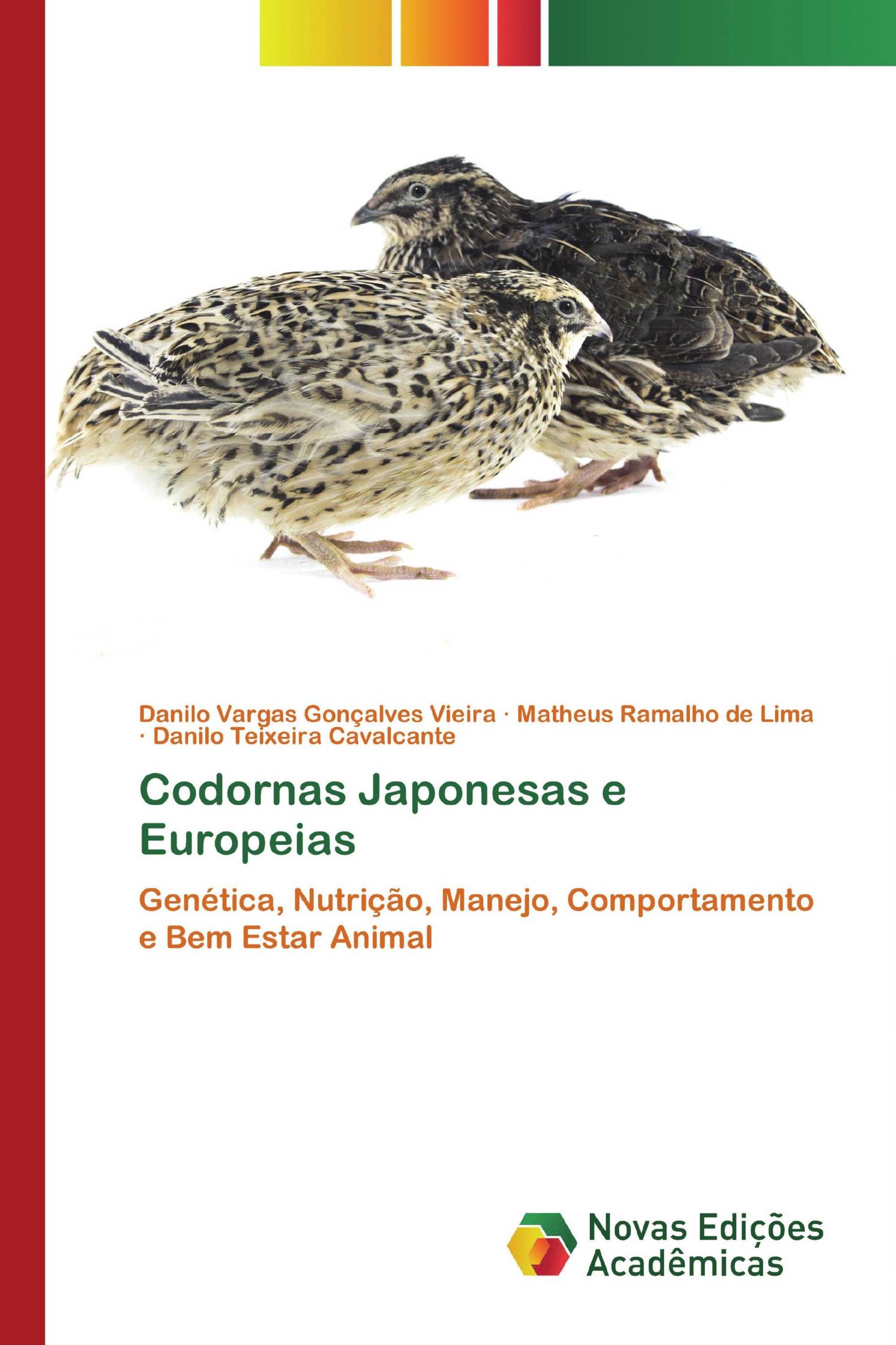 Codornas Japonesas e Europeias