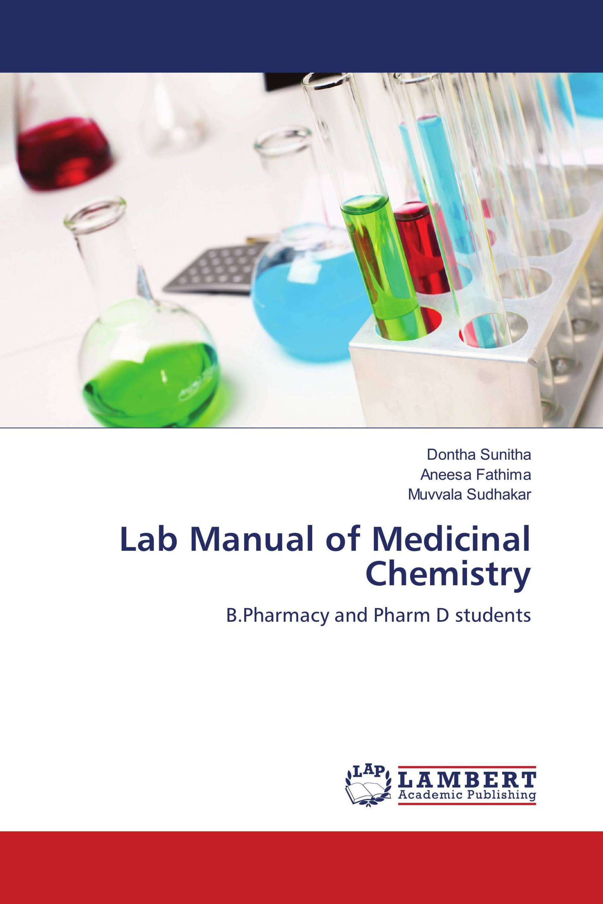 Lab Manual of Medicinal Chemistry