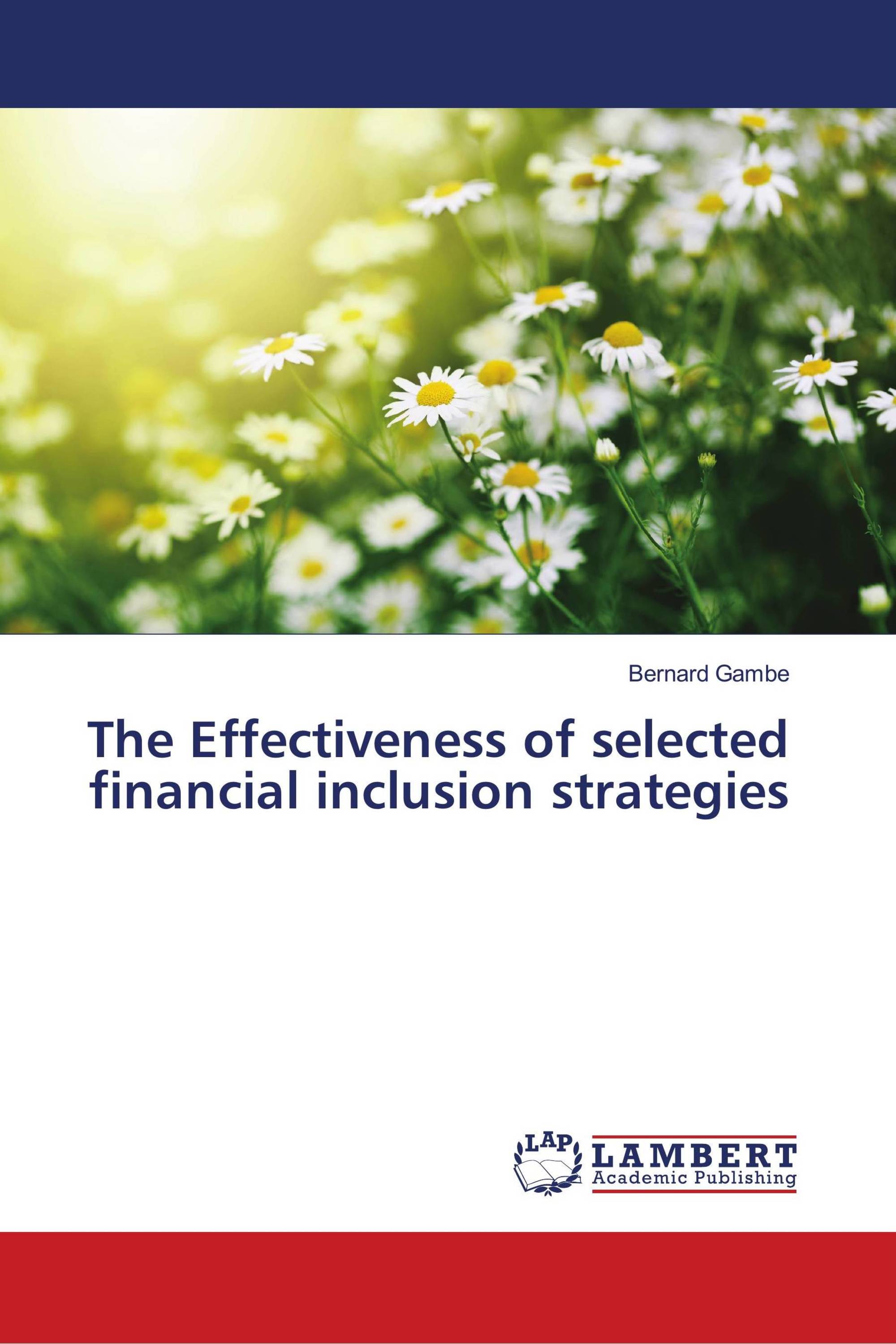 The Effectiveness of selected financial inclusion strategies