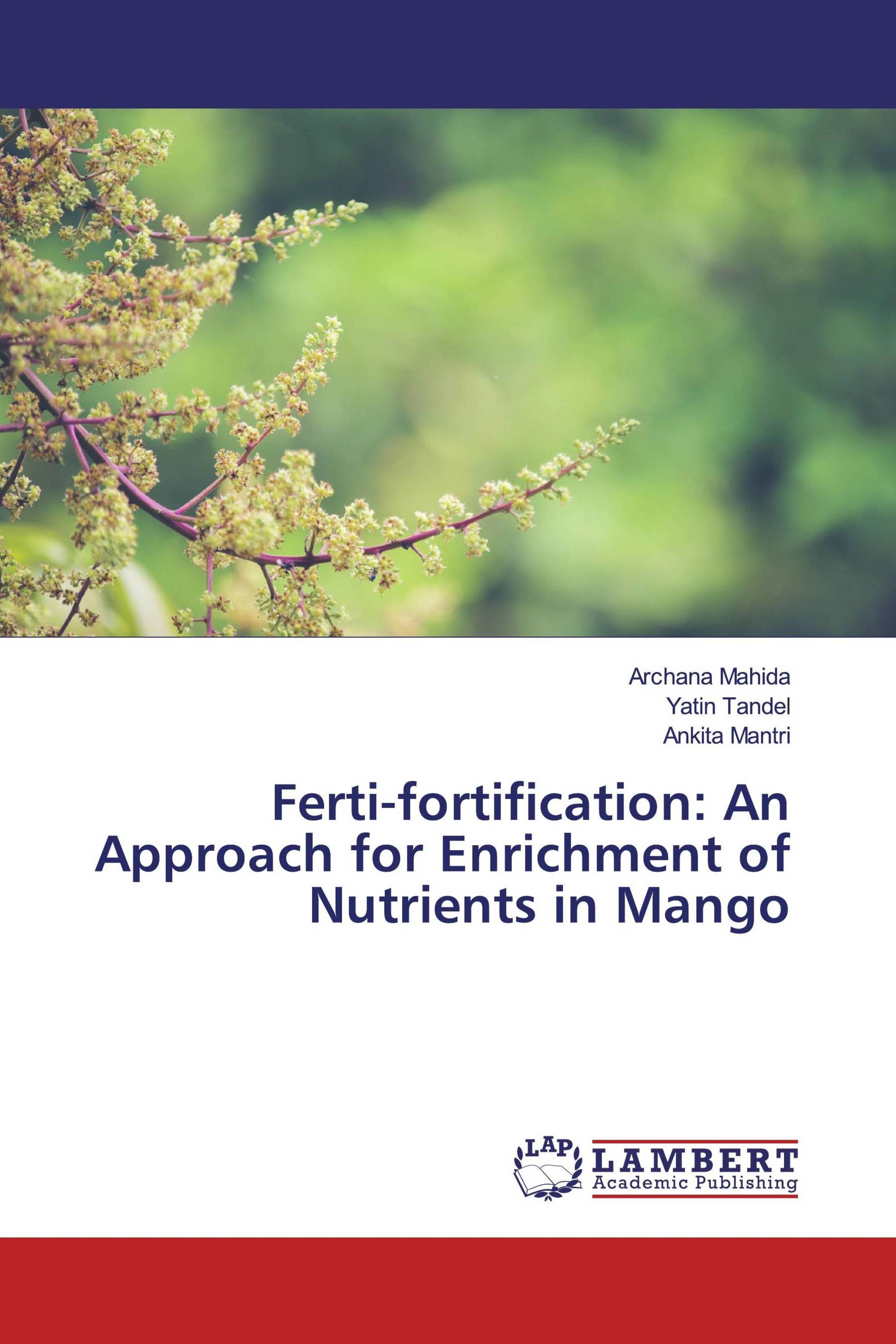 Ferti-fortification: An Approach for Enrichment of Nutrients in Mango