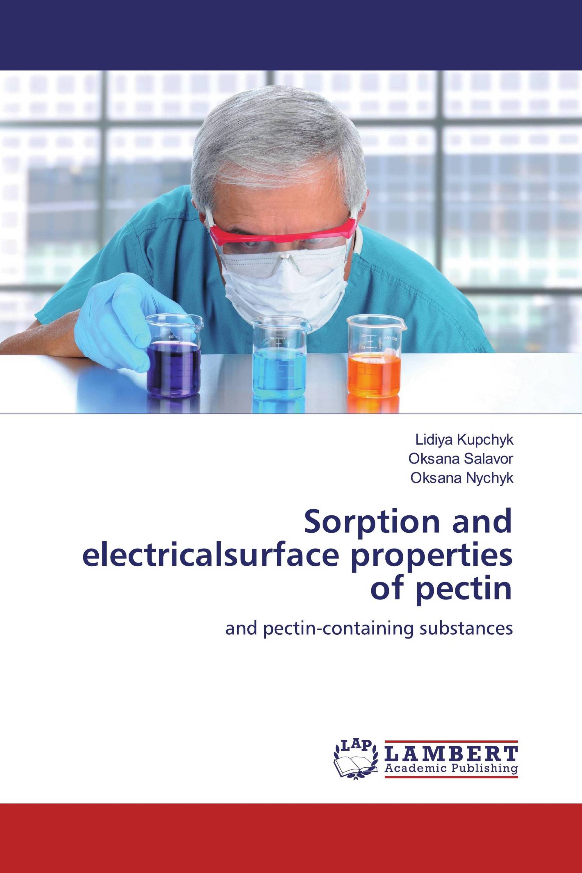 Sorption and electricalsurface properties of pectin