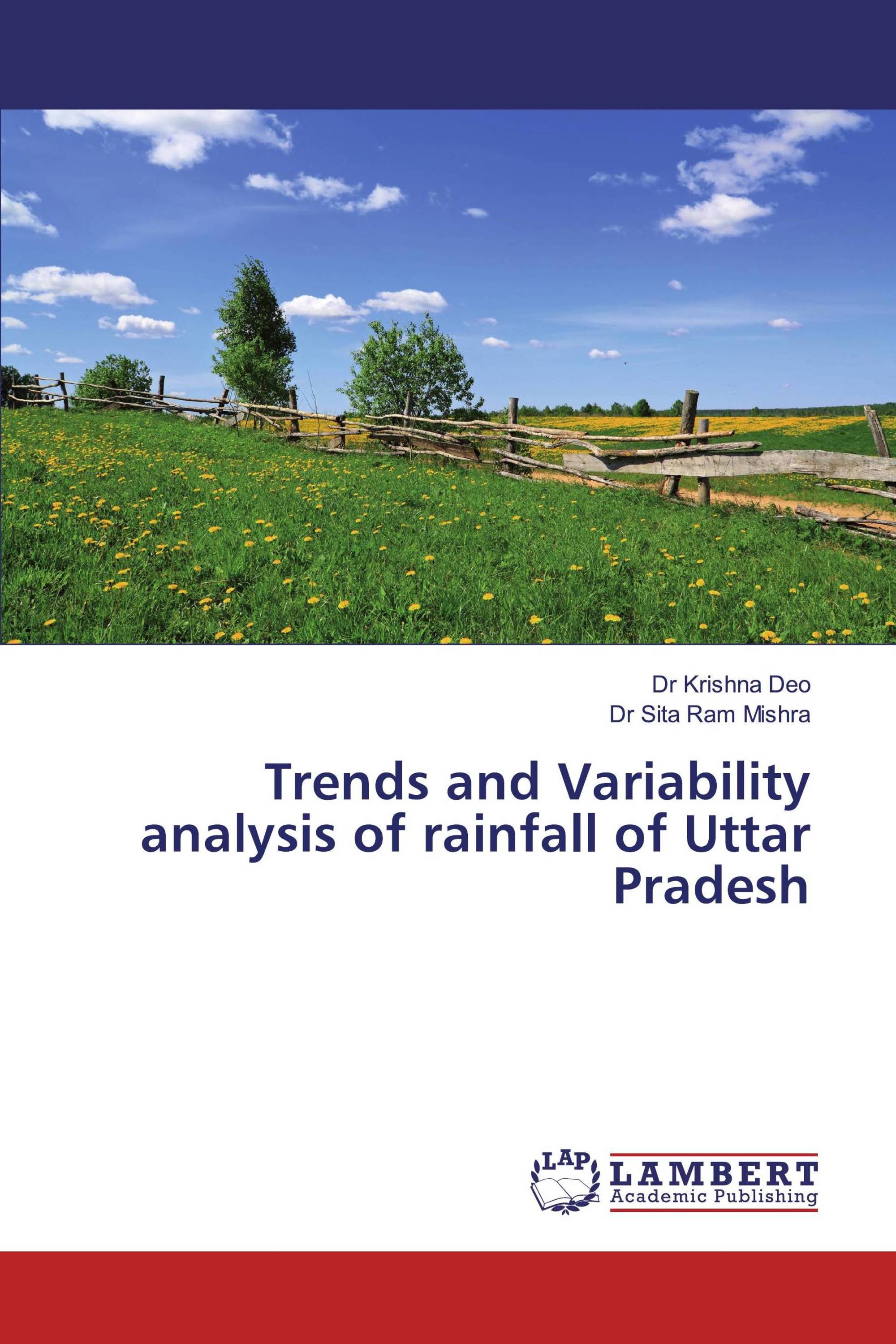 Trends and Variability analysis of rainfall of Uttar Pradesh