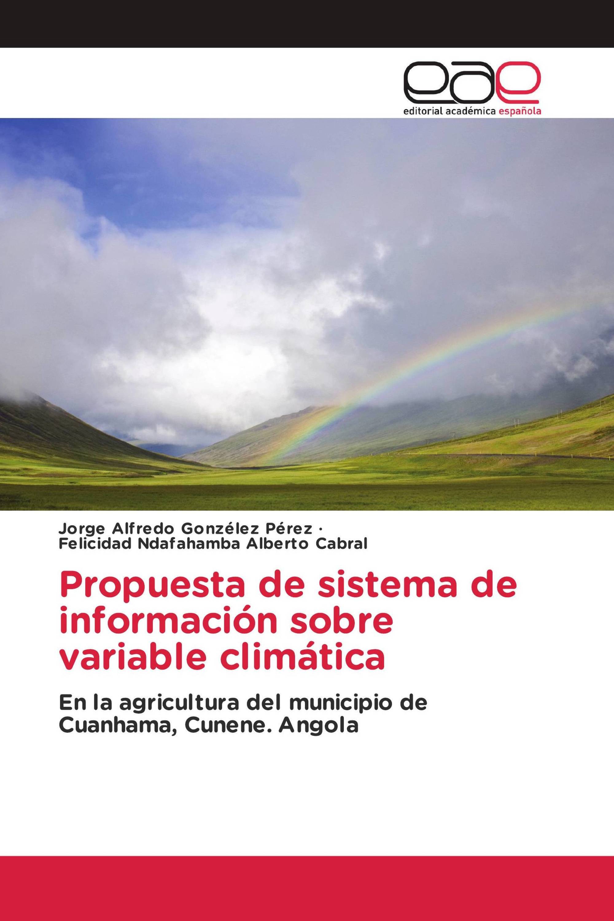 Propuesta de sistema de información sobre variable climática