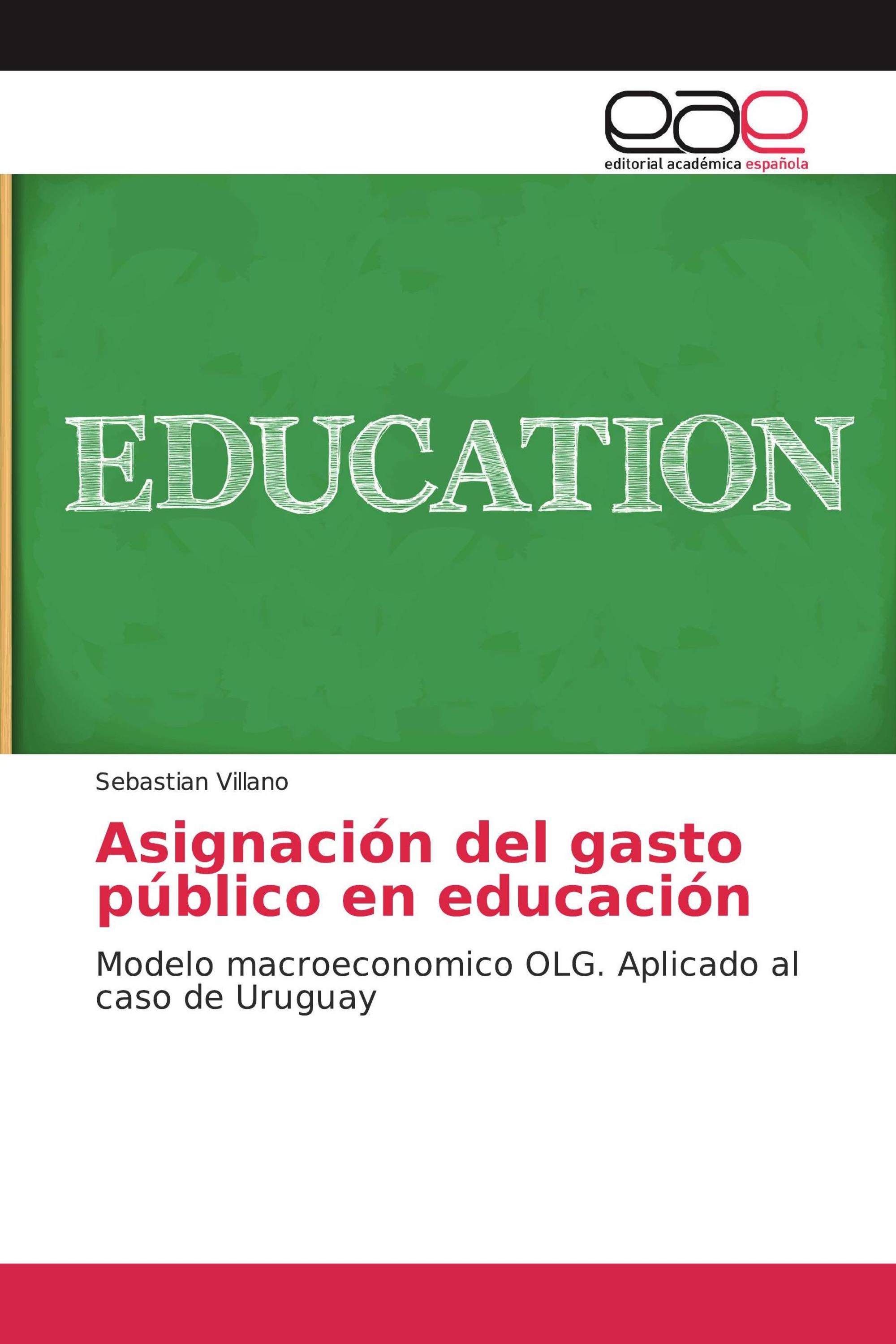 Asignación del gasto público en educación