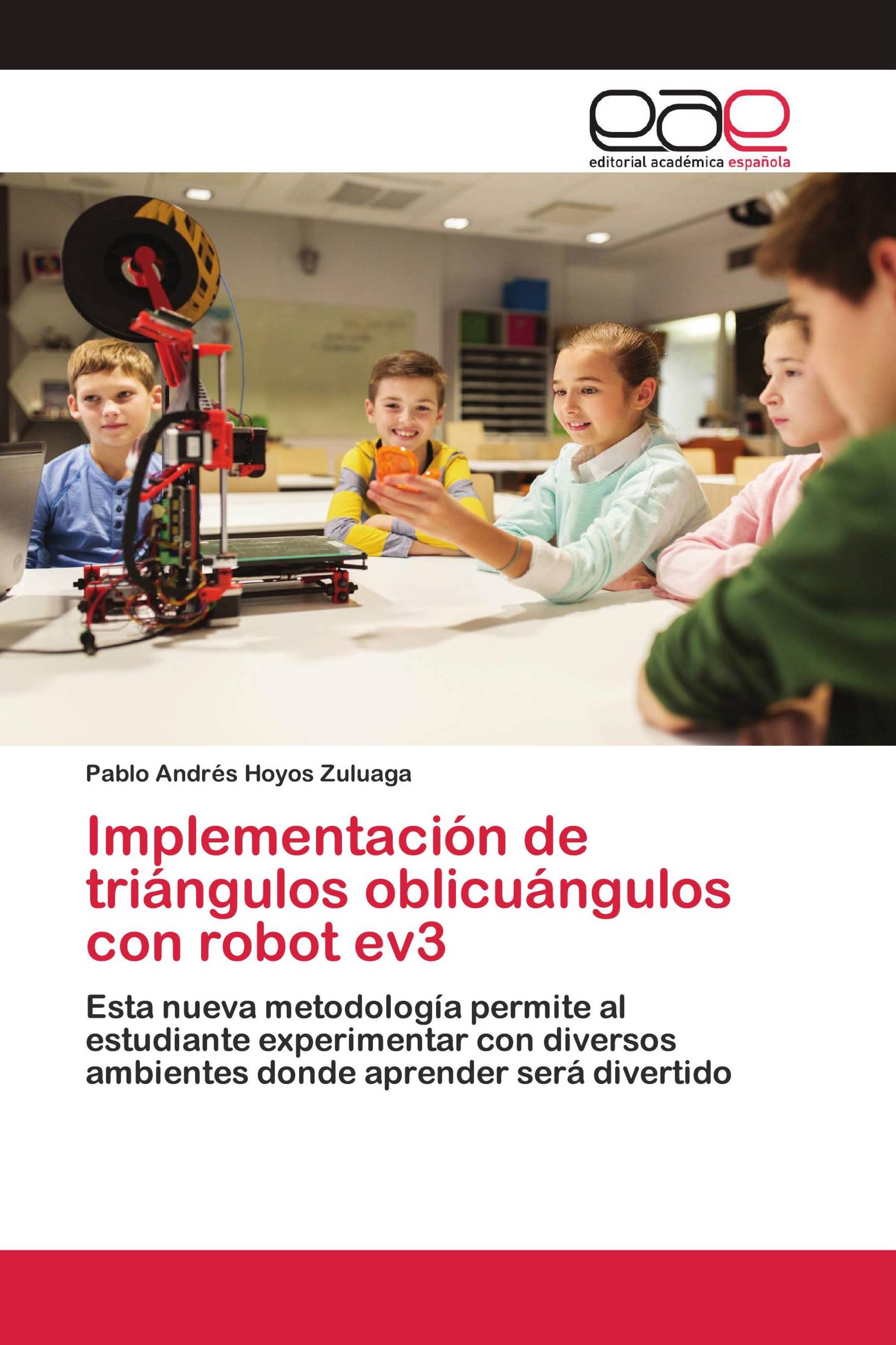 Implementación de triángulos oblicuángulos con robot ev3